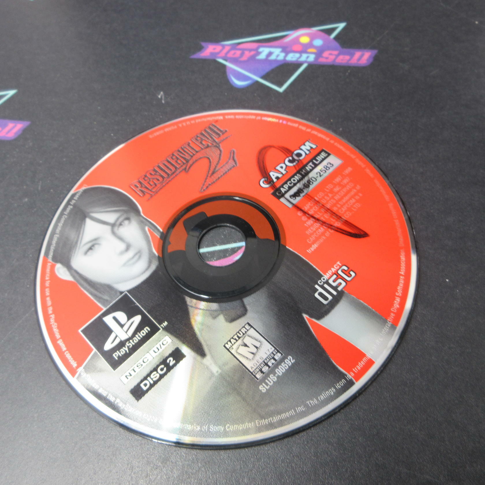 Resident Evil 2 PS1 PlayStation 1 AD/DD/NM - Very Good