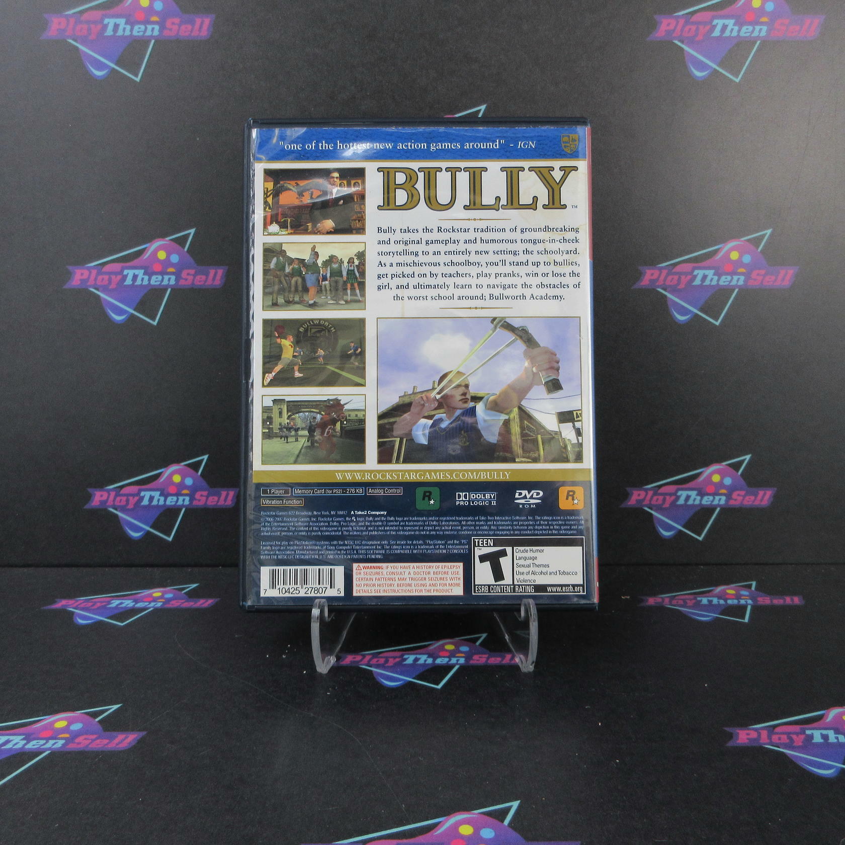 Bully GH PS2 PlayStation 2 AD Complete CIB - Very Good
