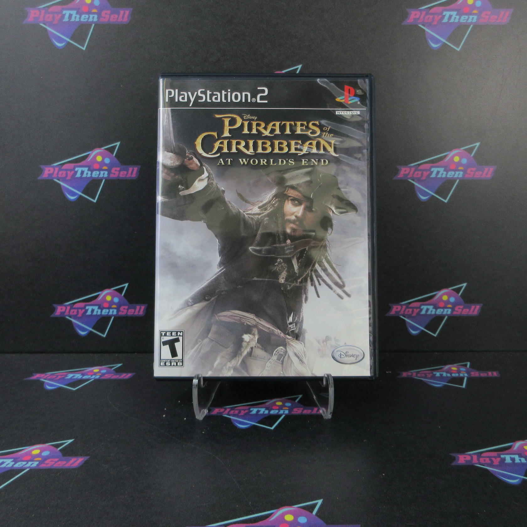 Pirates Of The Caribbean At Worlds End + Reg PS2 PlayStation 2 AD Complete CIB - Very Good