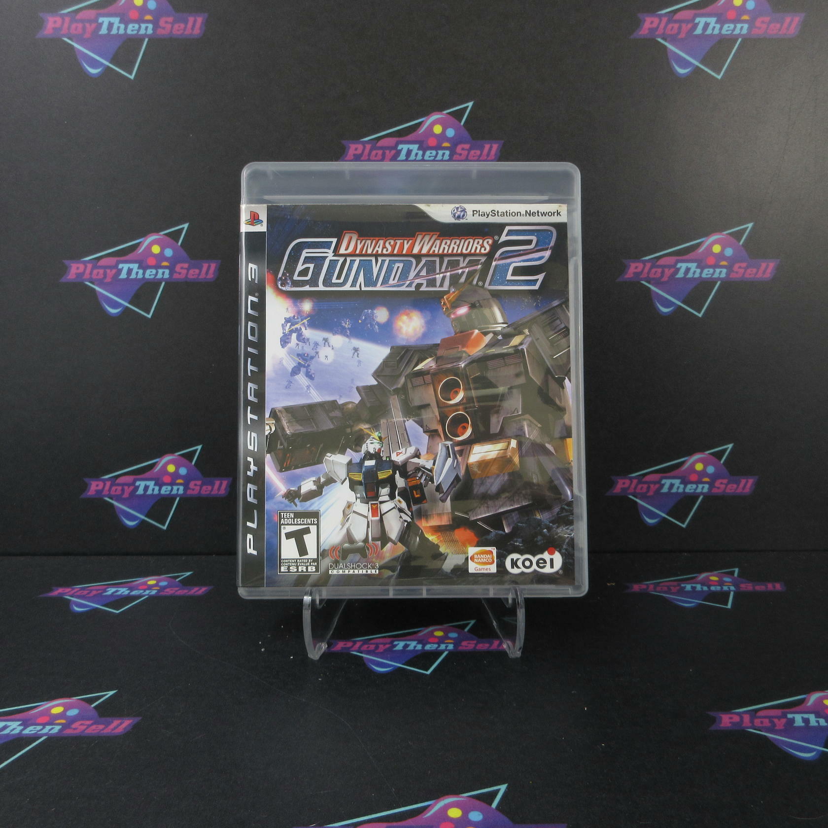 Dynasty Warriors Gundam 2 PS3 PlayStation 3 AD/MD Complete CIB - Very Good