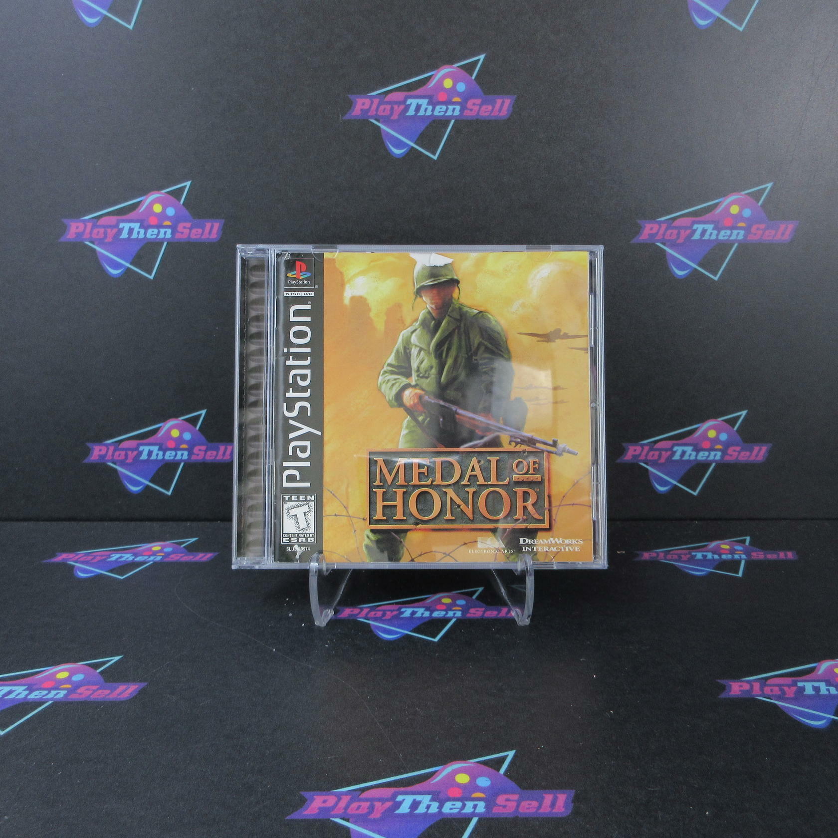 Medal Of Honor PS1 PlayStation 1 MD Complete CIB - Very Good