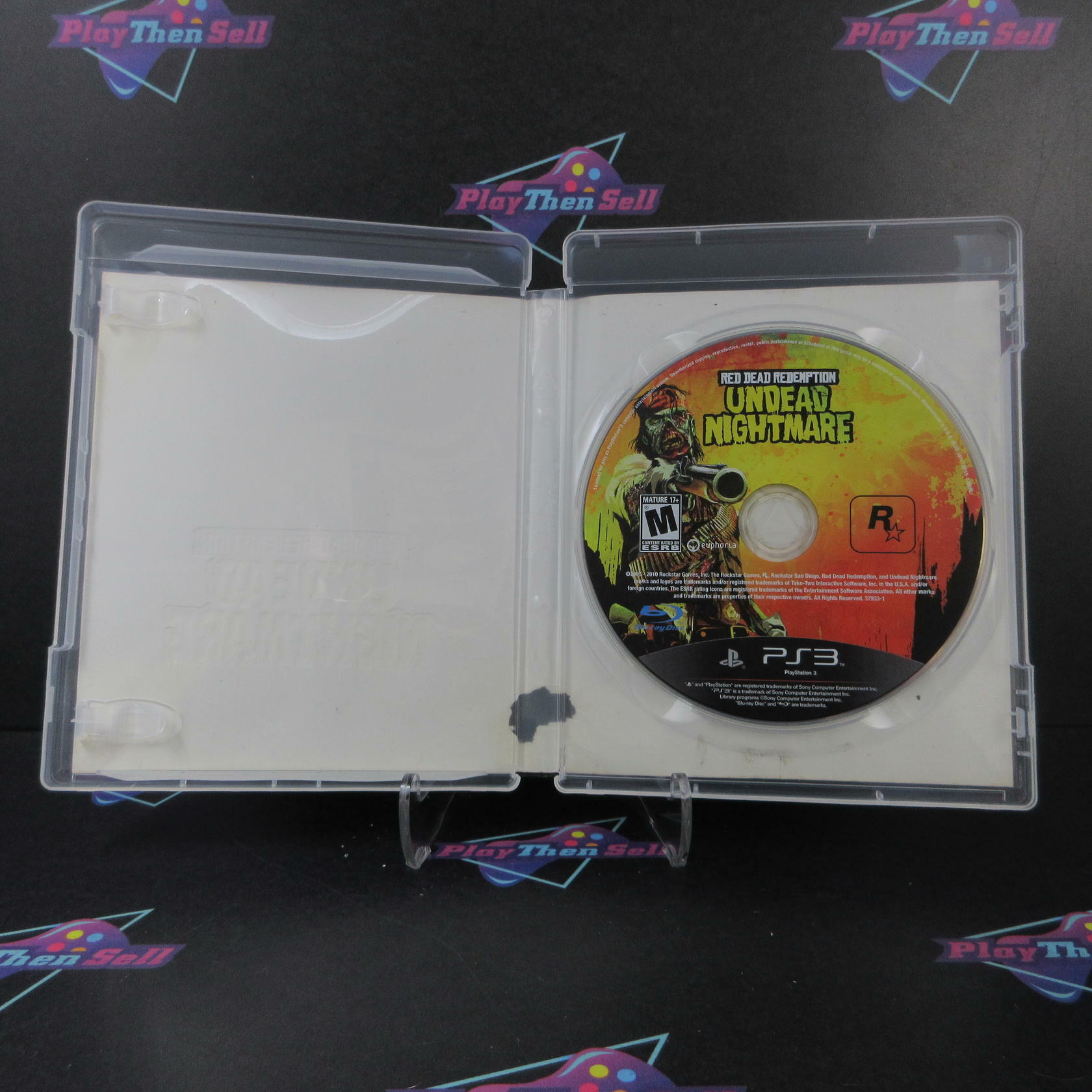 Red Dead Redemption Undead Nightmare PlayStation 3 AD/NM - Very Good