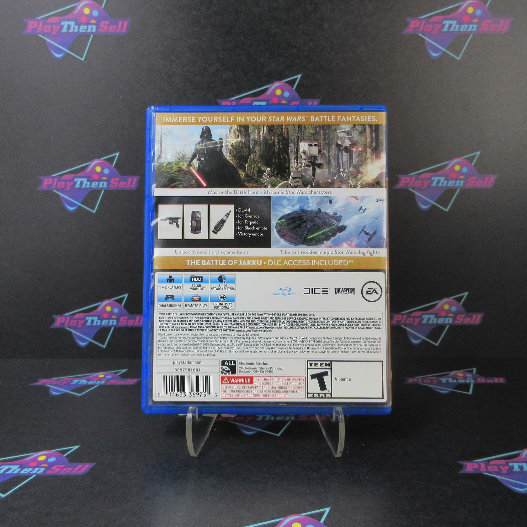 Star Wars Battlefront Deluxe Edition PS4 PlayStation 4 - Like New