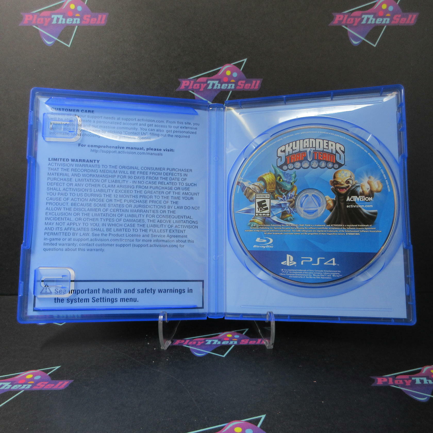 Skylanders Trap Team Software Only PS4 PlayStation 4 - Like New