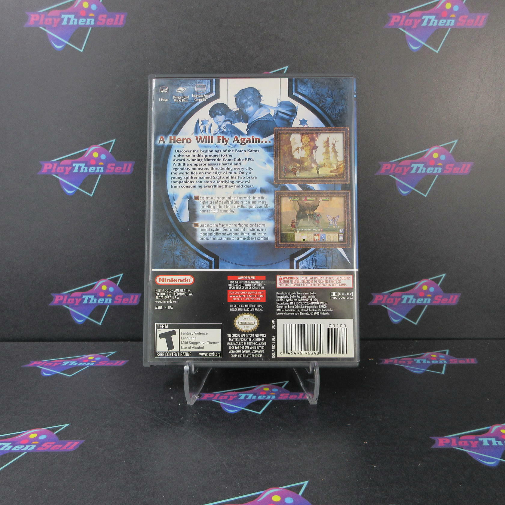 Baten Kaitos Origins Nintendo Gamecube - Very Good