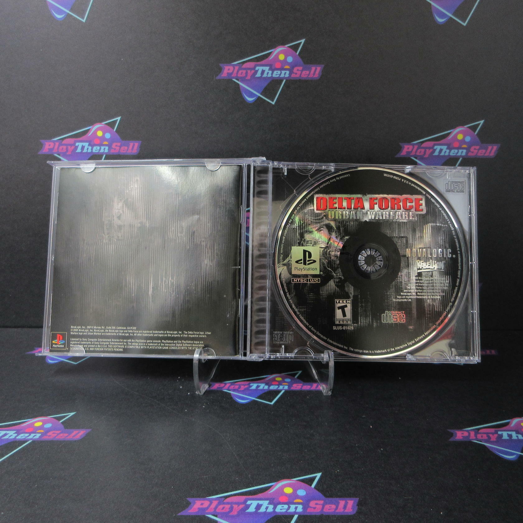 Delta Force Urban Warfare PS1 PlayStation 1 - Like New