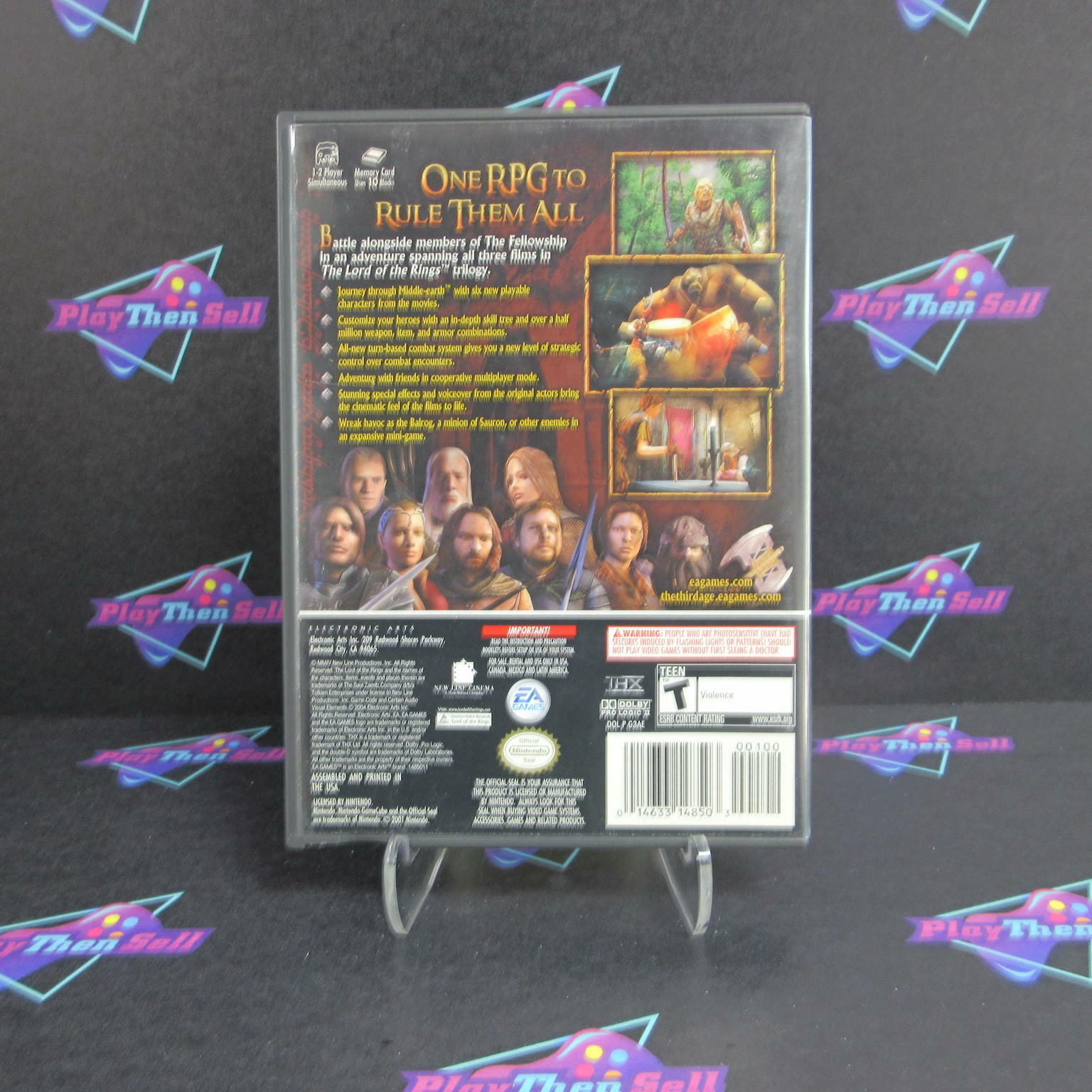 Lord of the Rings The Third Age Nintendo Gamecube - Like New