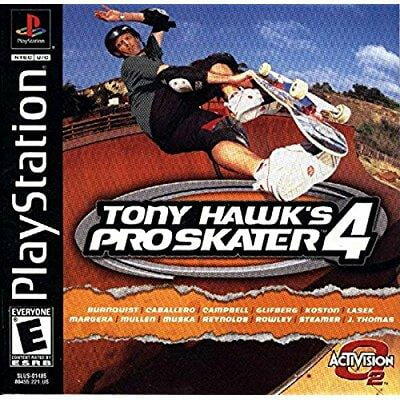 Tony Hawk's Pro Skater 4 PS1 PlayStation 1 + Reg Card - Like New