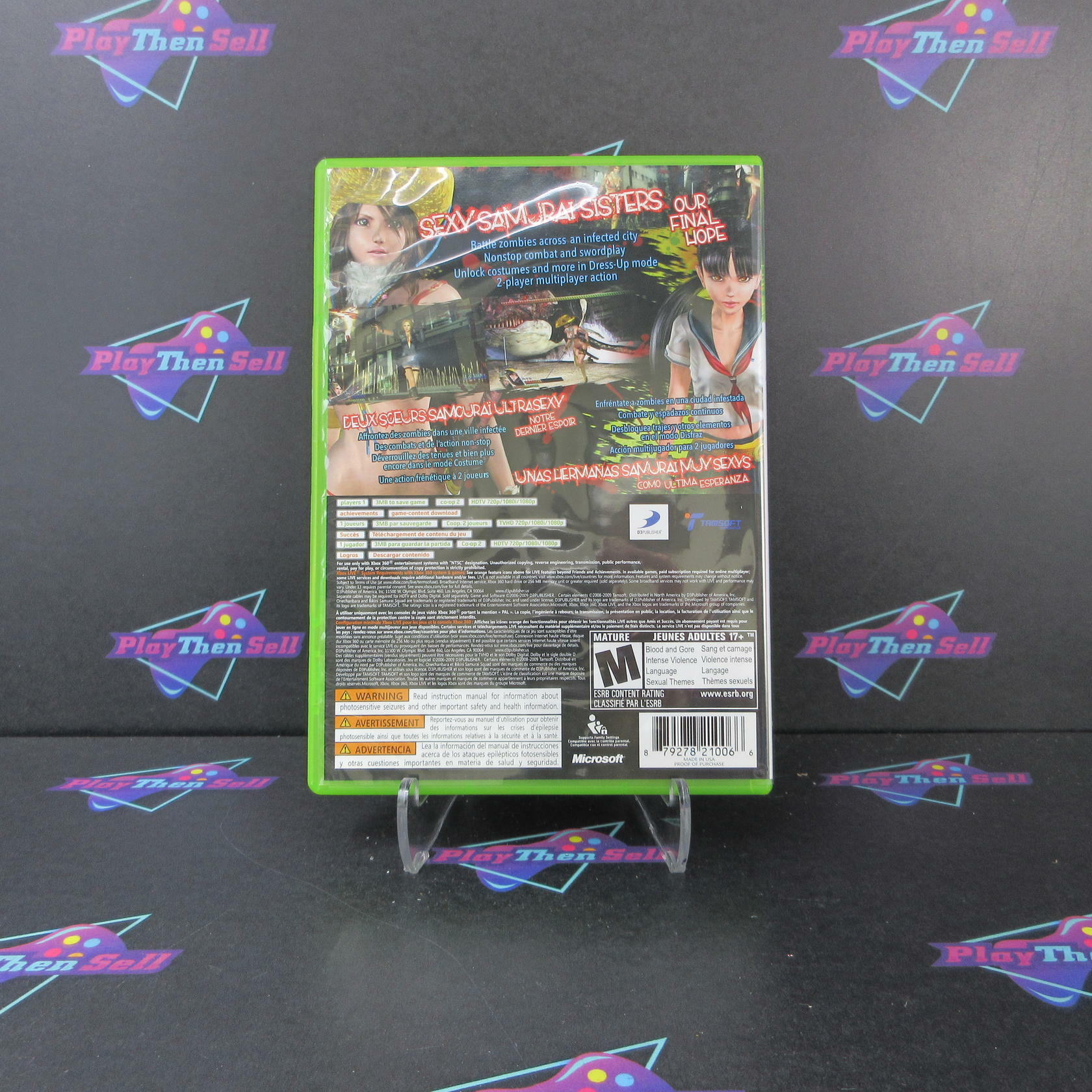 Onechanbara Bikini Samurai Squad Xbox 360 - Very Good