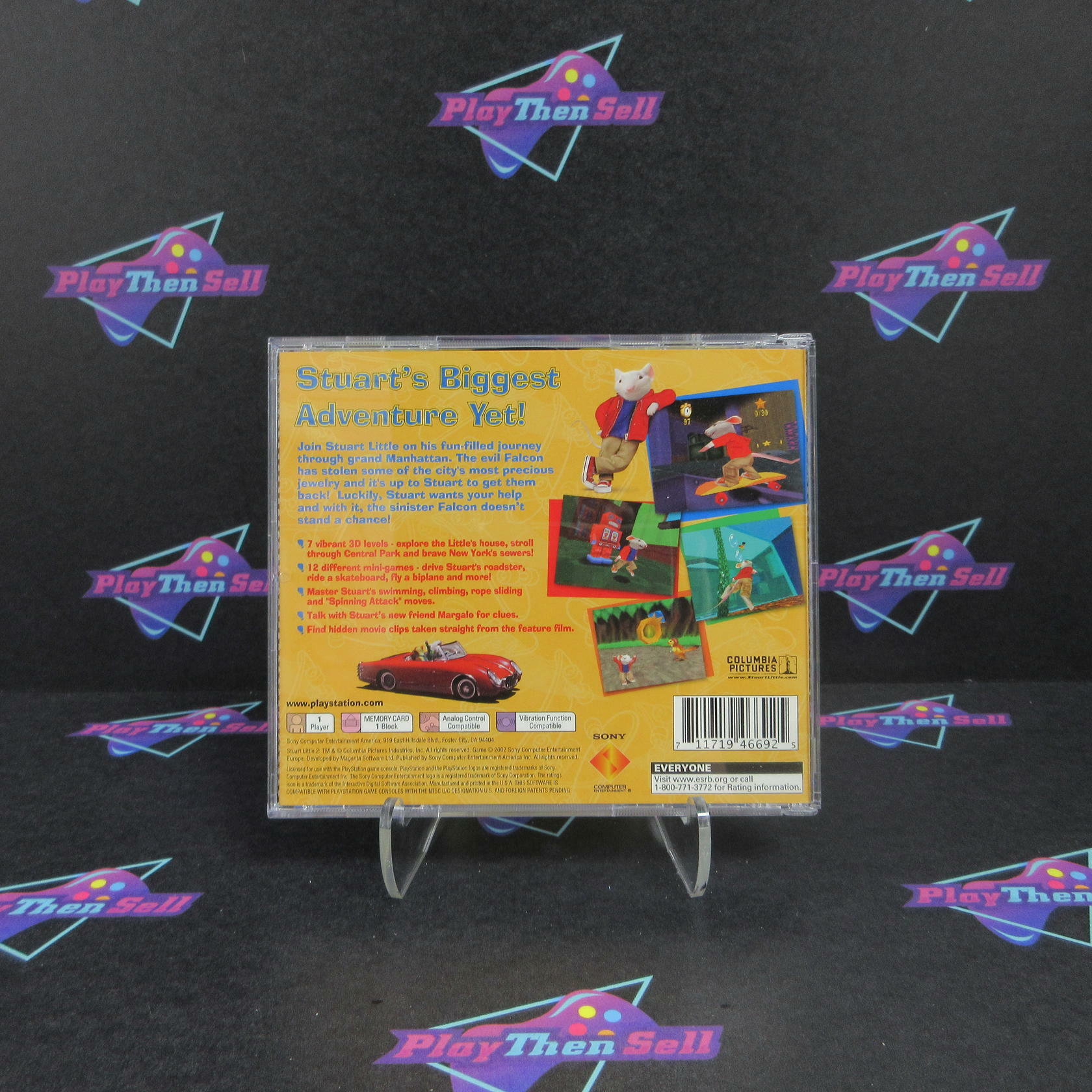 Stuart Little 2 PS1 PlayStation 1 - Like New