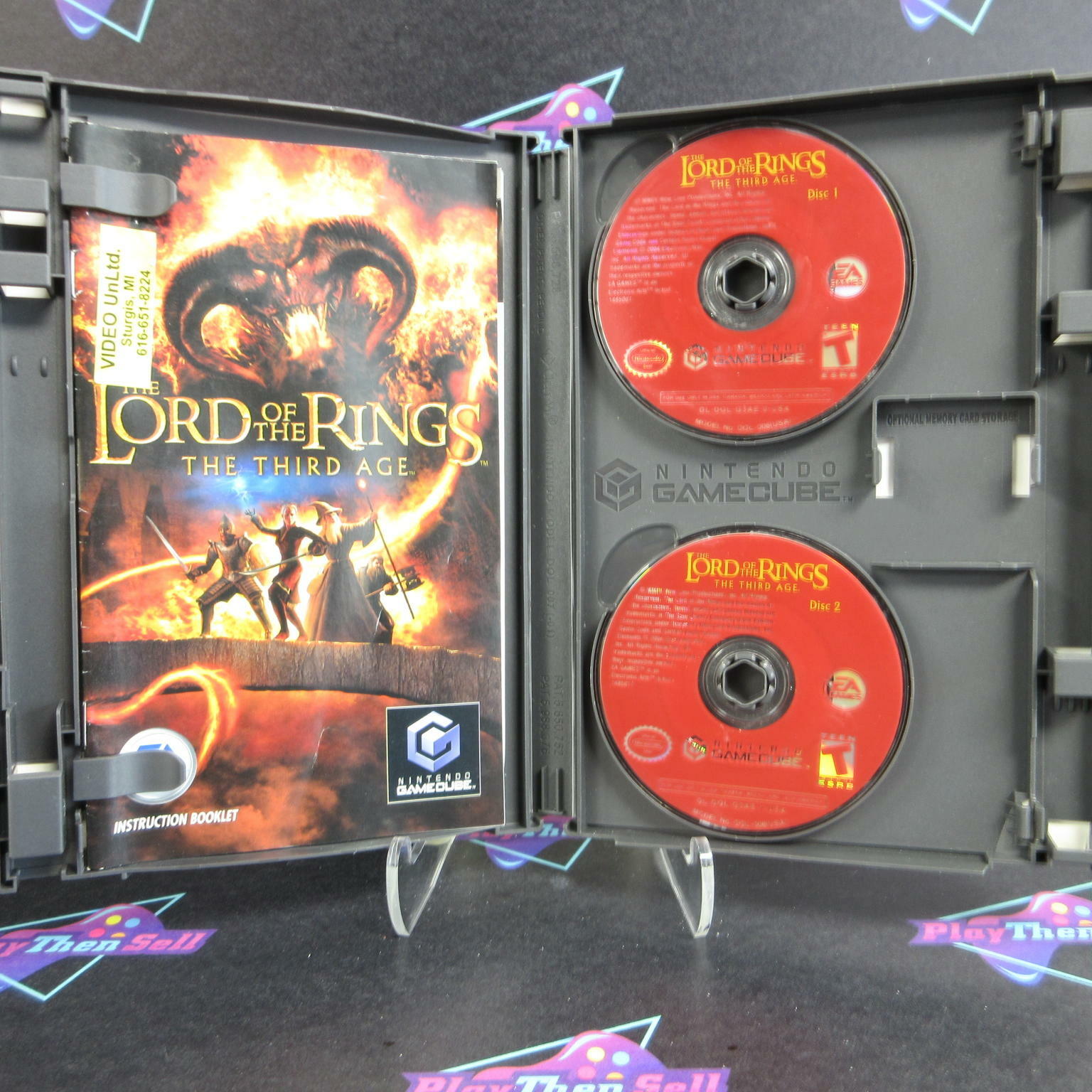 Lord of the Rings The Third Age Nintendo Gamecube - Like New