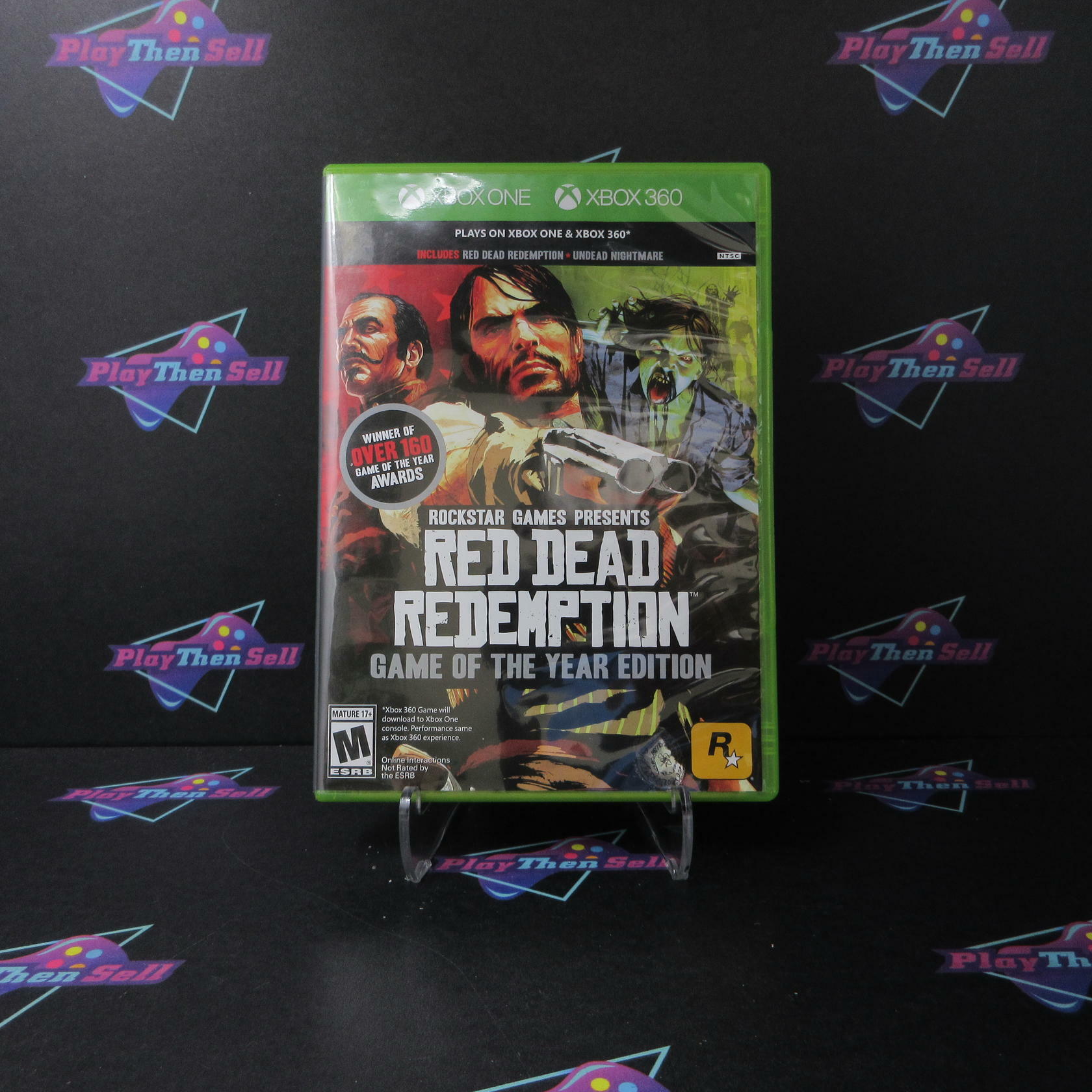 Red Dead Redemption GOTY Edition Xbox One / Xbox 360 + Map - Like New