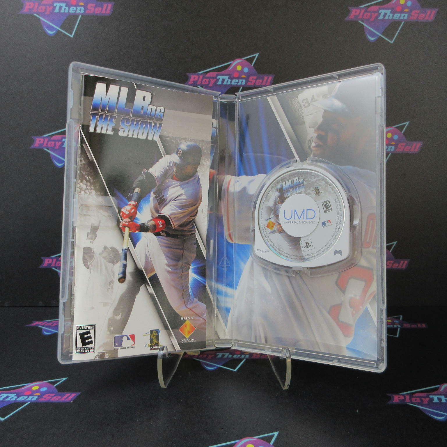 MLB 06 The Show Sony PSP + Reg Card - Like New