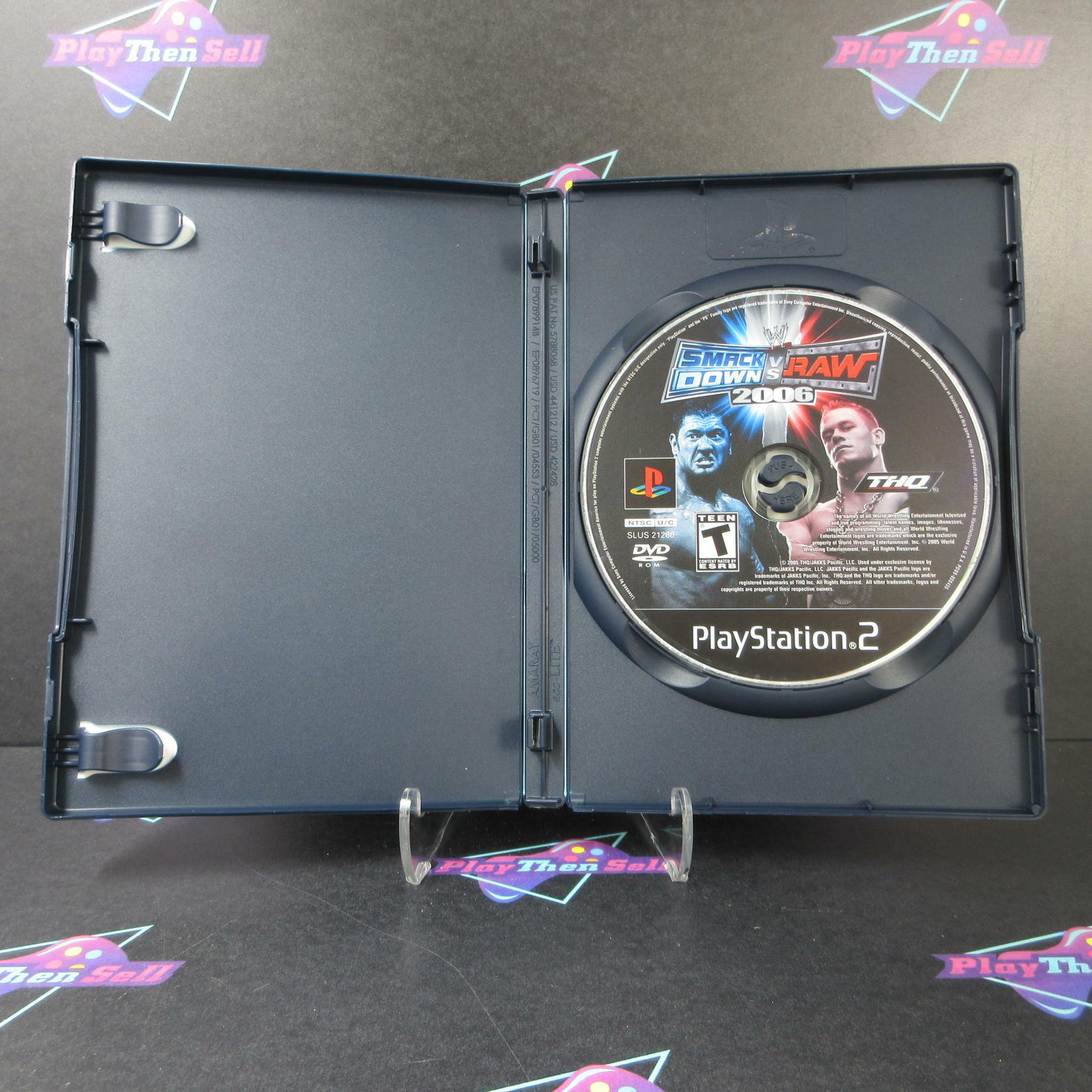 SmackDown Vs. Raw 2006 PS2 PlayStation 2 - Very Good