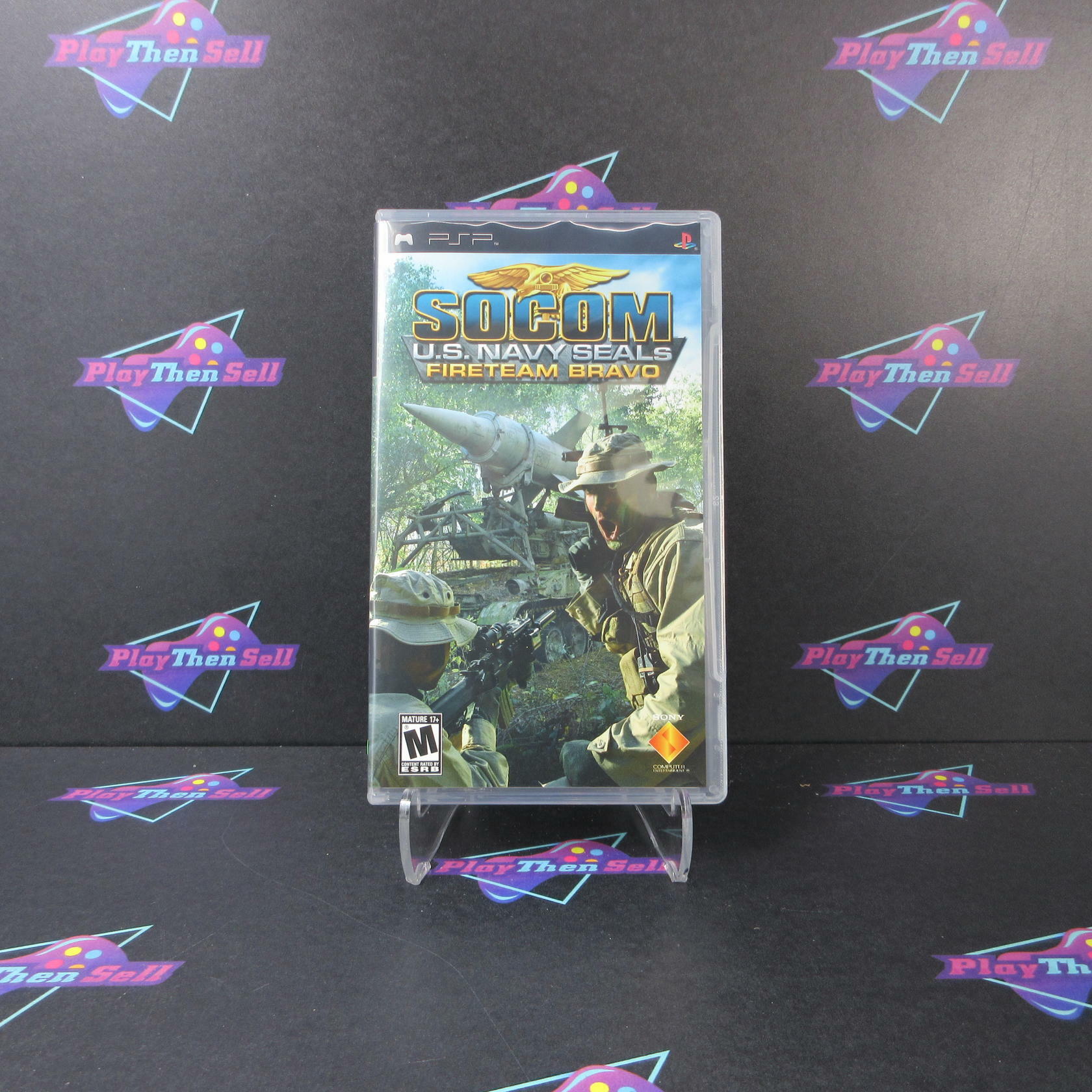 SOCOM U.S. Navy Seals Fireteam Bravo Sony PSP - Very Good