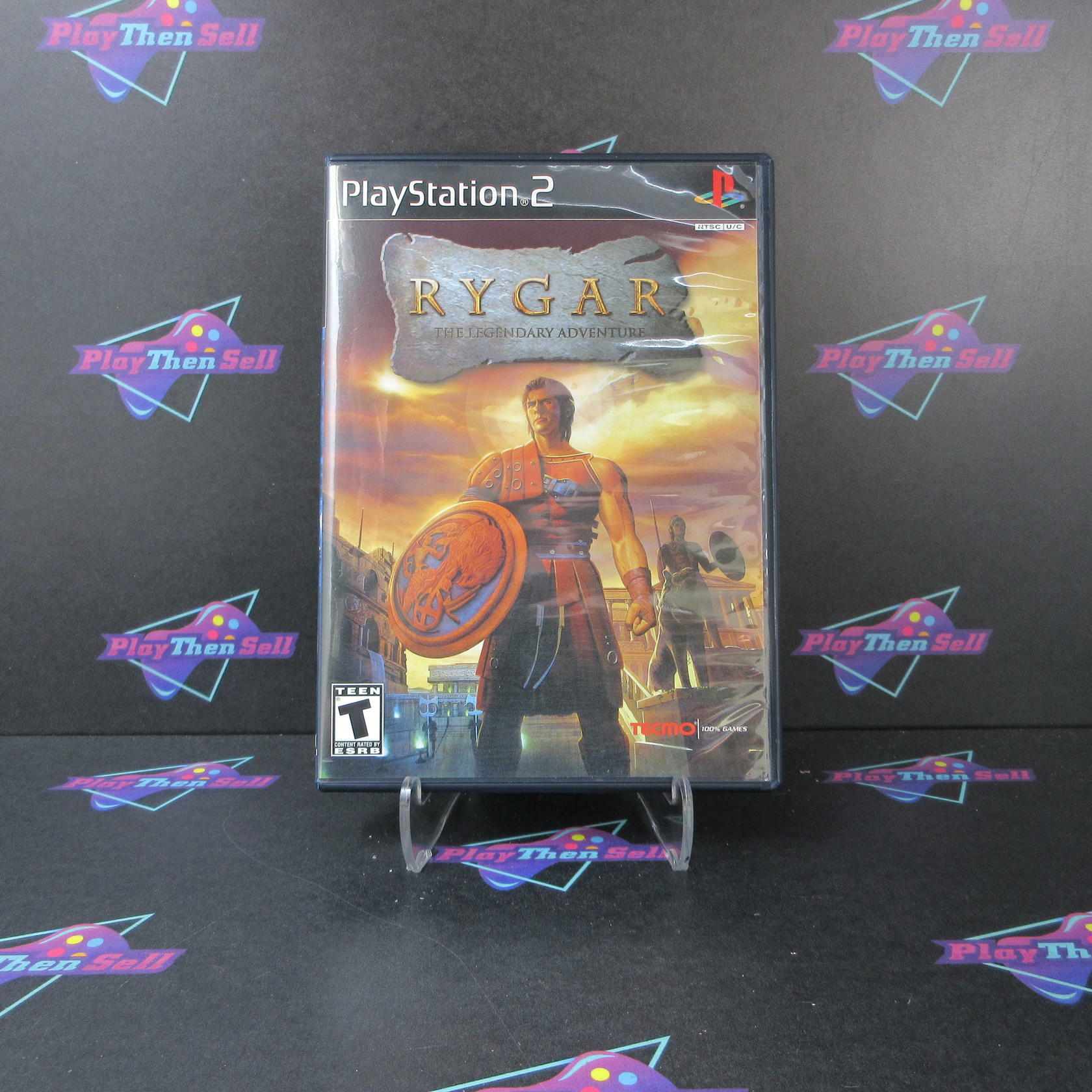 Rygar The Legendary Adventure PS2 PlayStation 2 + Reg Card/Lenticular Cover - Like New