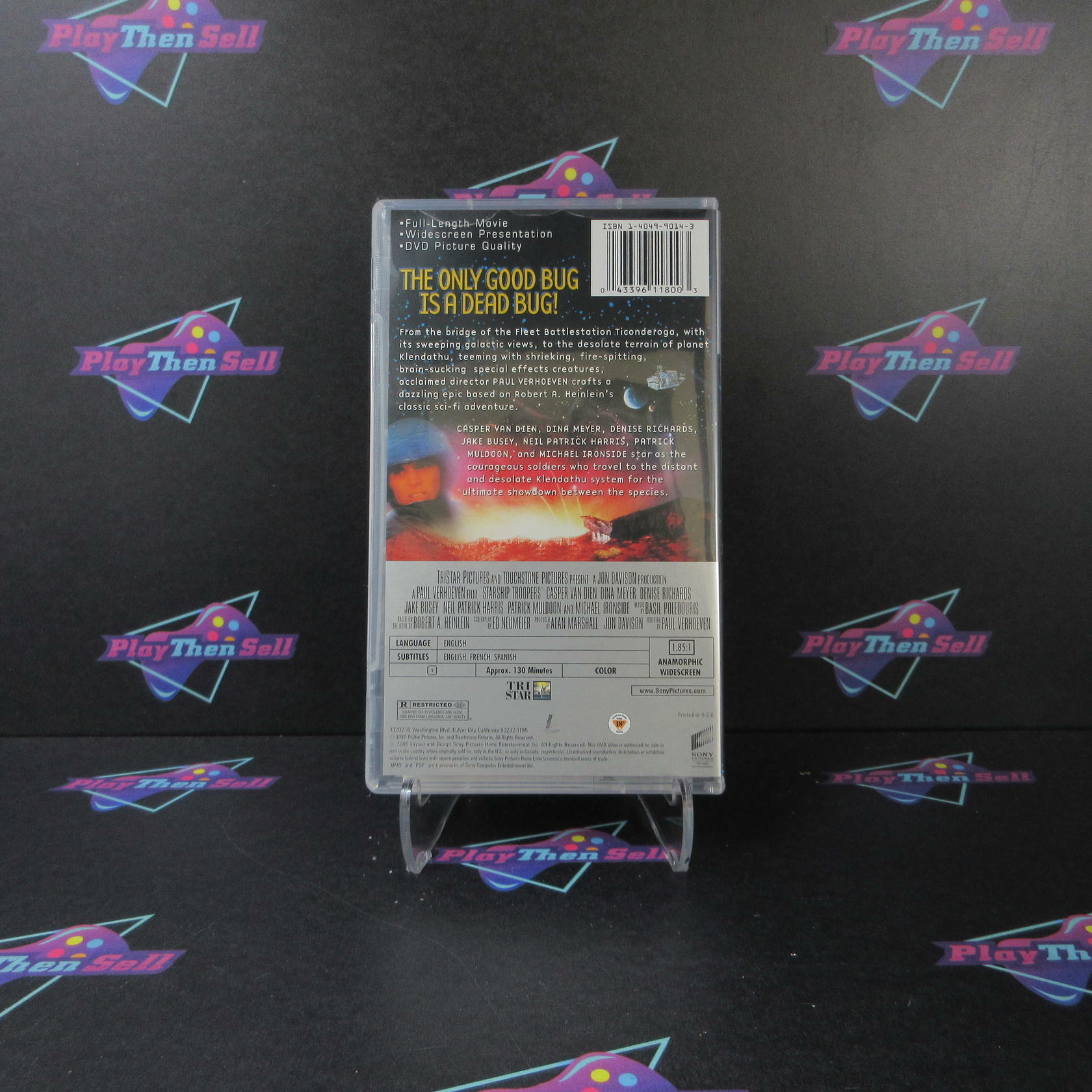 Starship Troopers Sony PSP UMD Movie - Like New