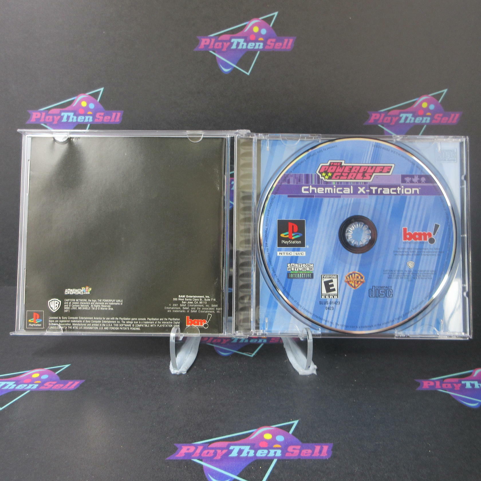Powerpuff Girls Chemical X-Traction PS1 PlayStation 1 - Like New