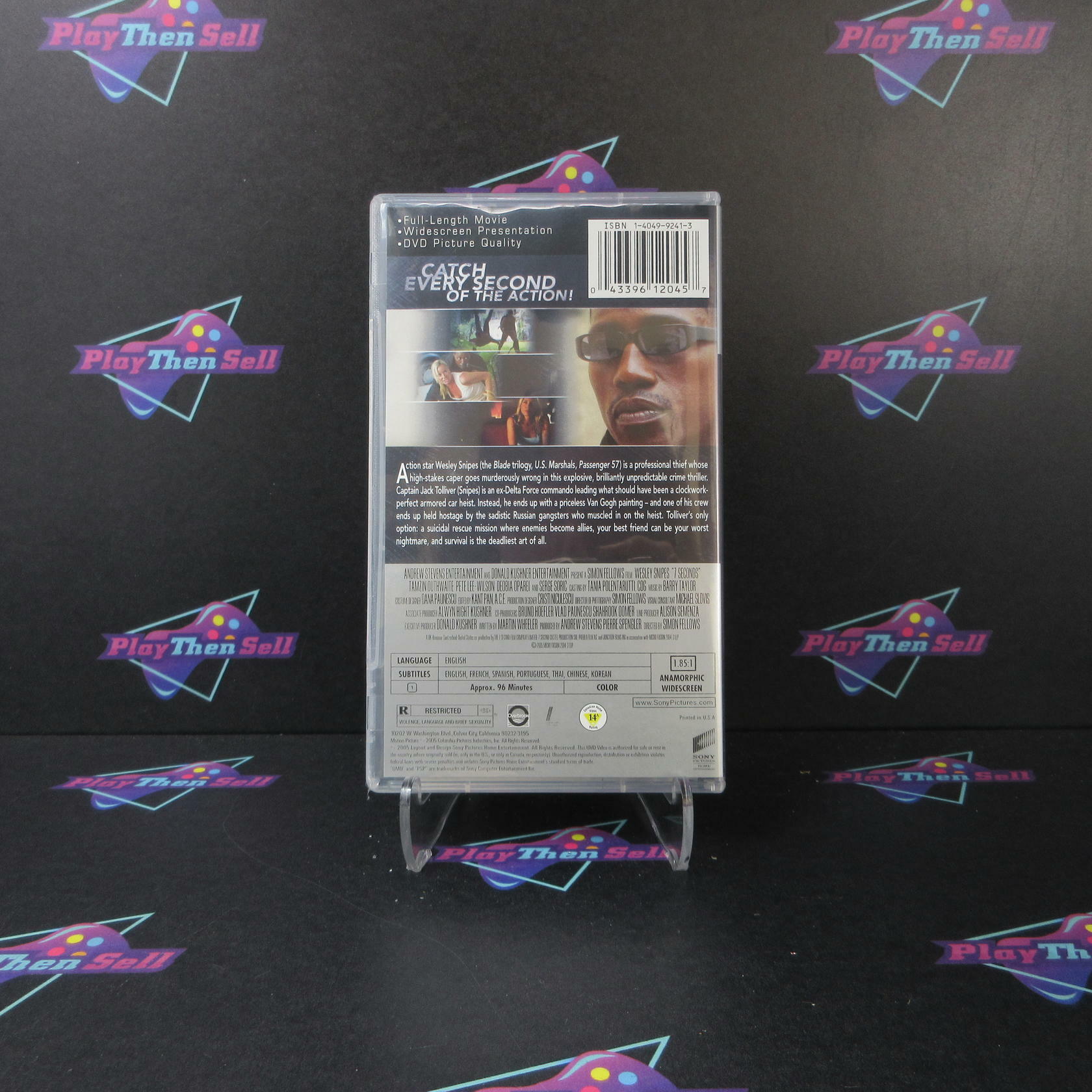 7 Seconds Sony PSP UMD Movie - Like New