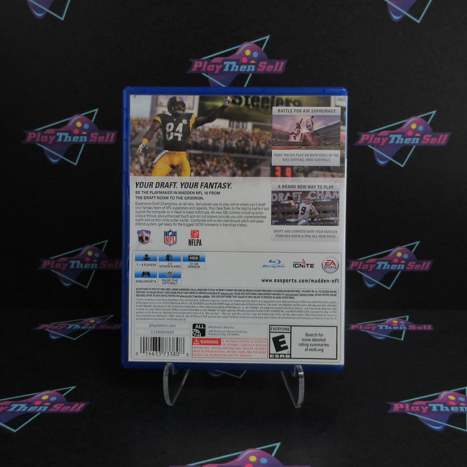 Madden NFL 16 PS4 PlayStation 4 - Like New