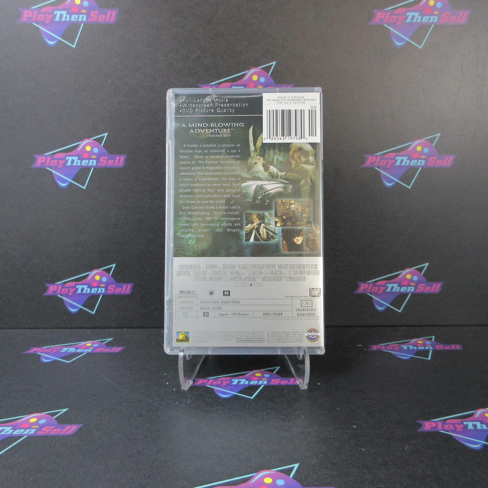 The League of Extraordinary Gentlemen Sony PSP UMD Movie - Like New