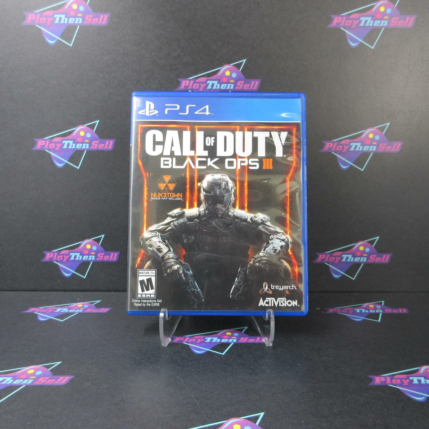 Call of Duty Black Ops 3 PS4 PlayStation 4 DD Complete CIB - Very Good