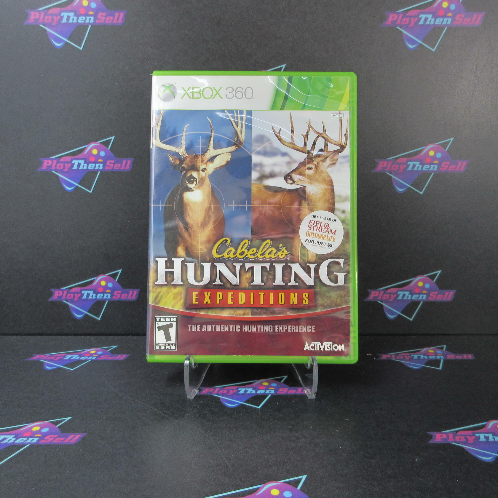 Cabela's Hunting Expeditions Xbox 360 AD/MD Complete CIB - Very Good