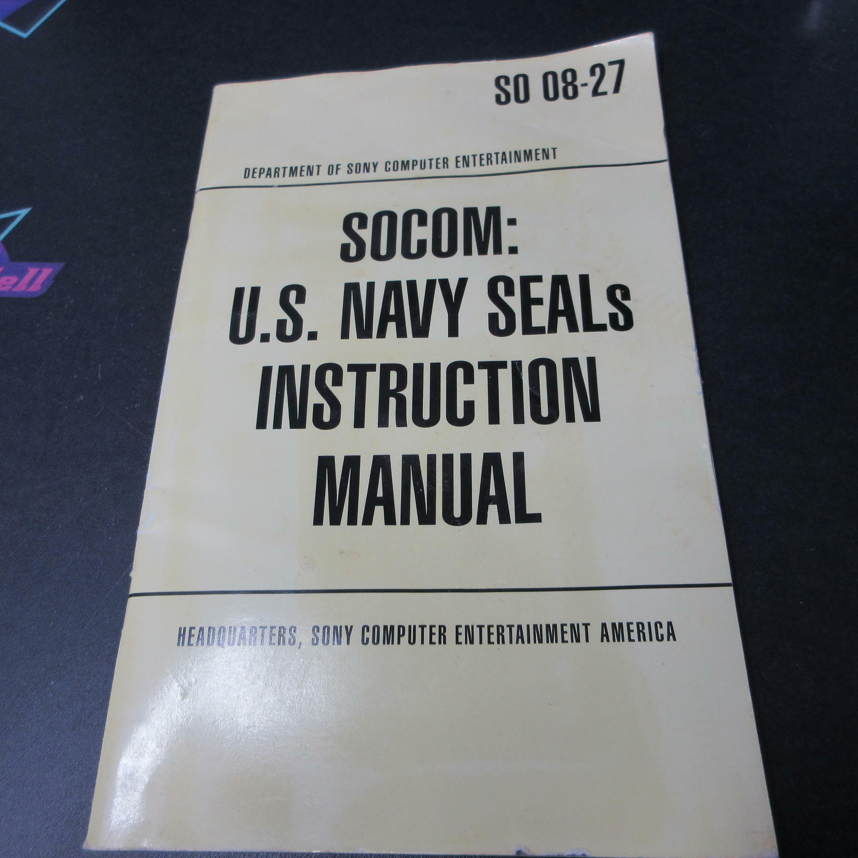 SOCOM US Navy Seals GH BL Disc PlayStation 2 AD/MD Complete CIB - Very Good