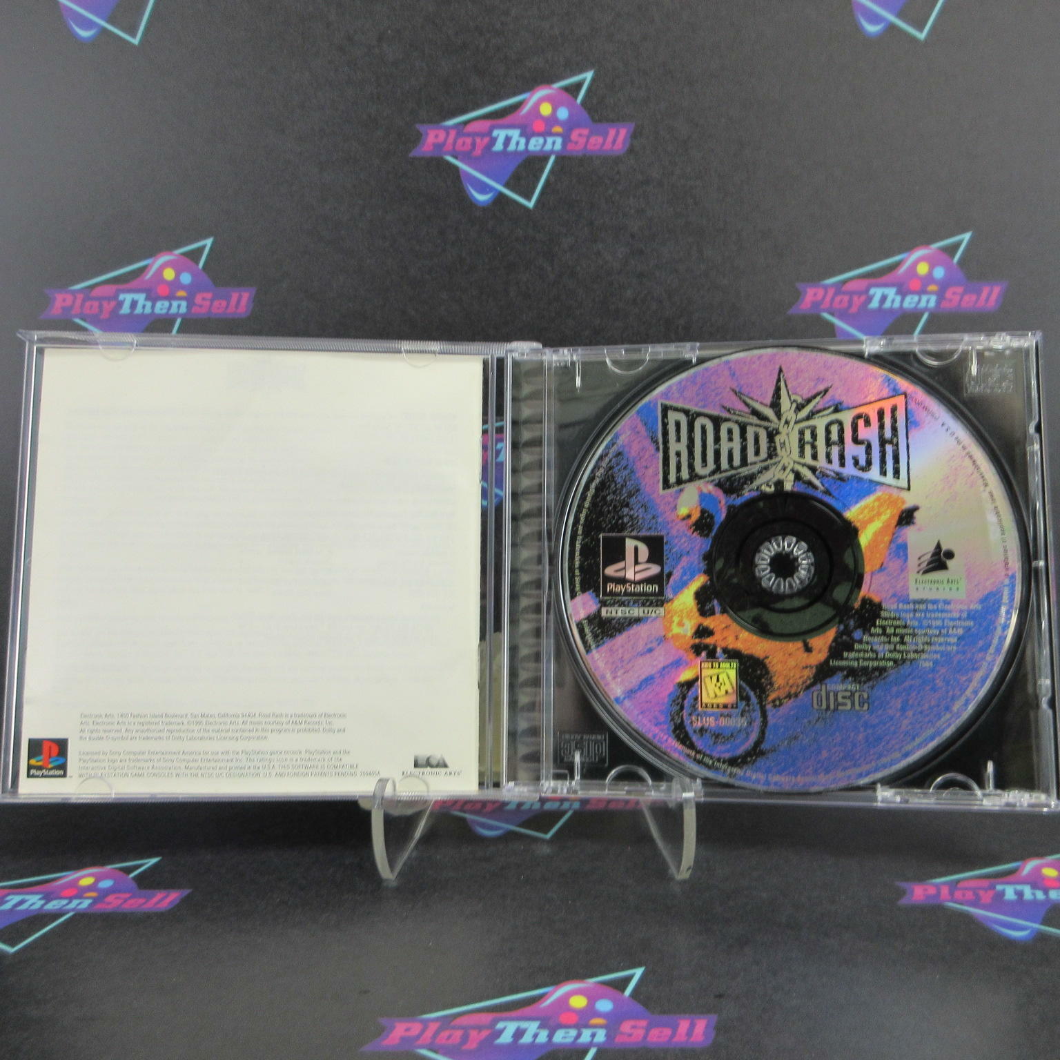 Road Rash PS1 PlayStation 1 - Like New