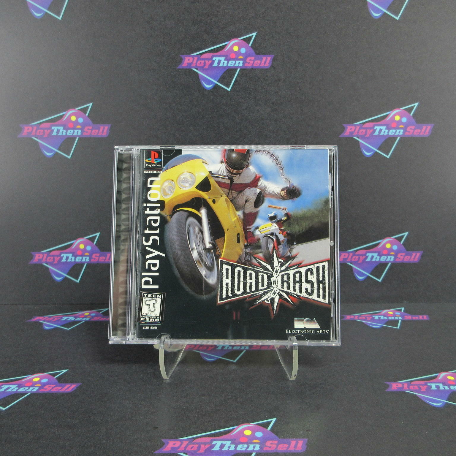 Road Rash PS1 PlayStation 1 - Like New