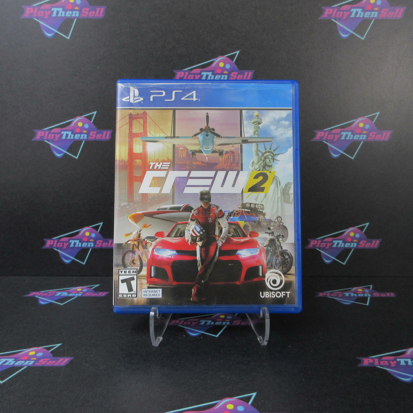 The Crew 2 PS4 PlayStation 4 AD Complete CIB - Very Good