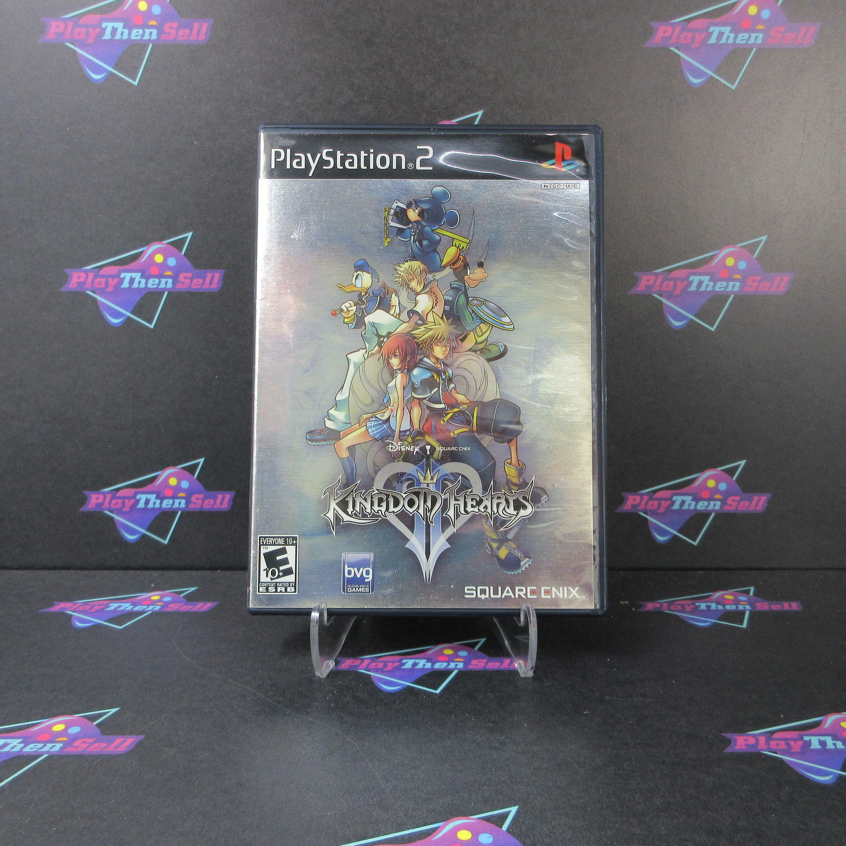 Kingdom Hearts II PS2 PlayStation 2 AD/MD Complete CIB - Very Good