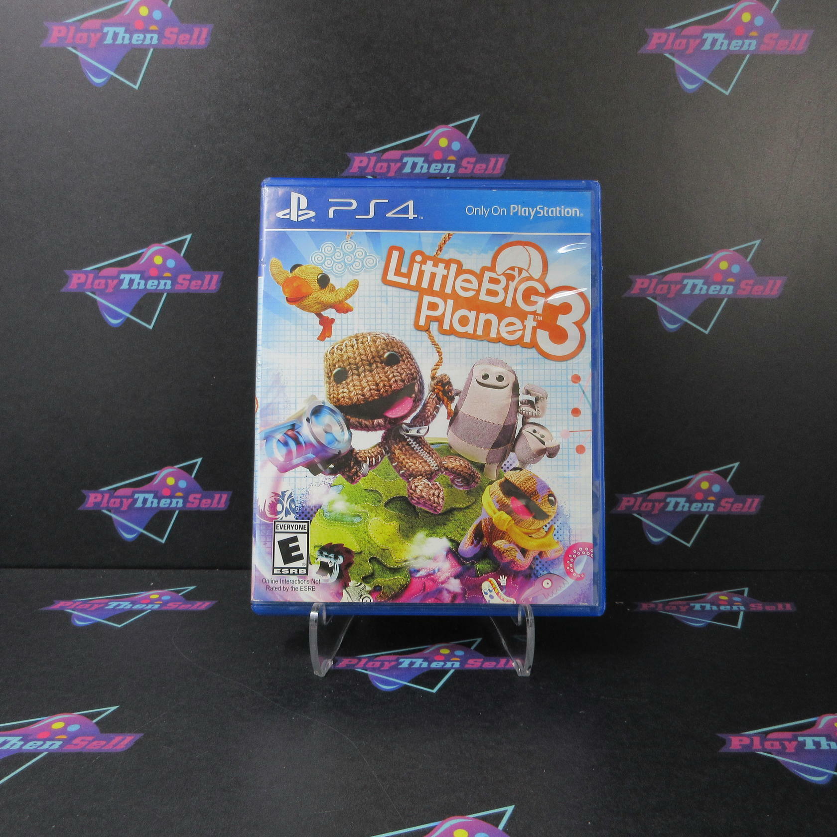 Little Big Planet 3 PS4 PlayStation 4 AD Complete CIB - Very Good