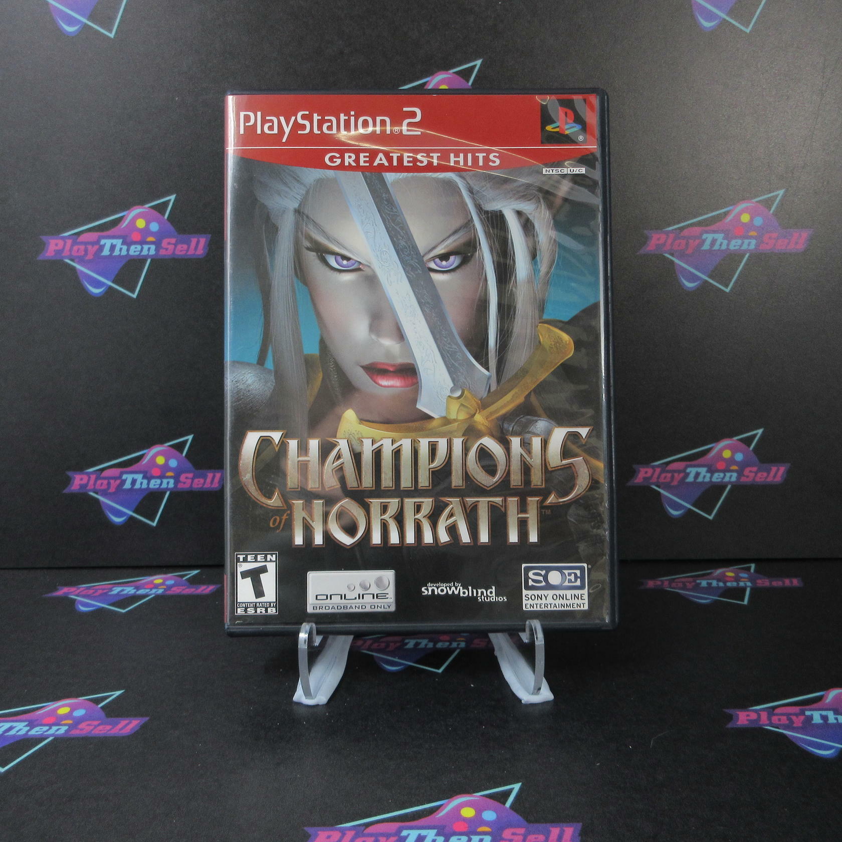 Champions of Norrath PS2 PlayStation 2 GH - Like New