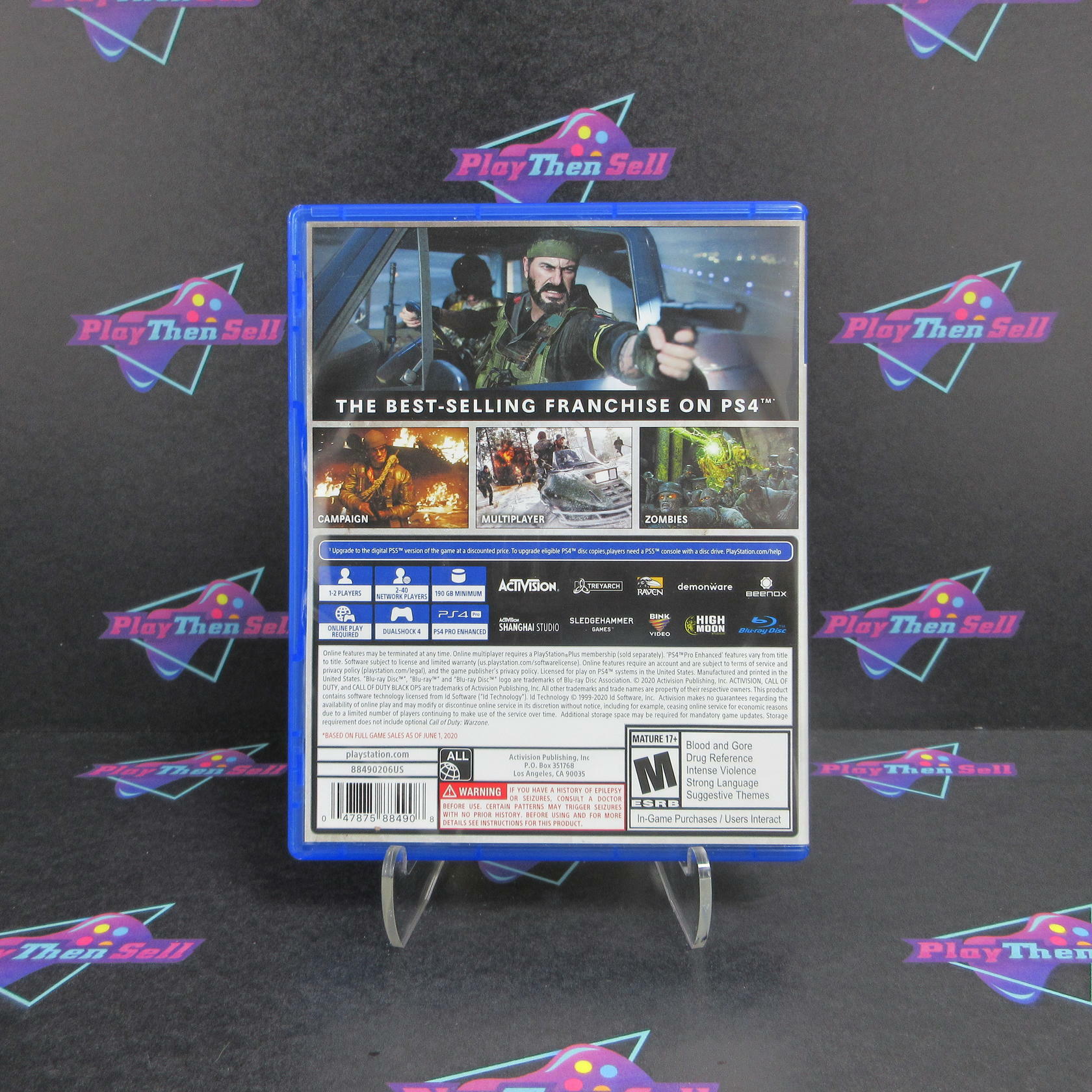 Call of Duty Black Ops Cold War PS4 PlayStation 4 - Like New