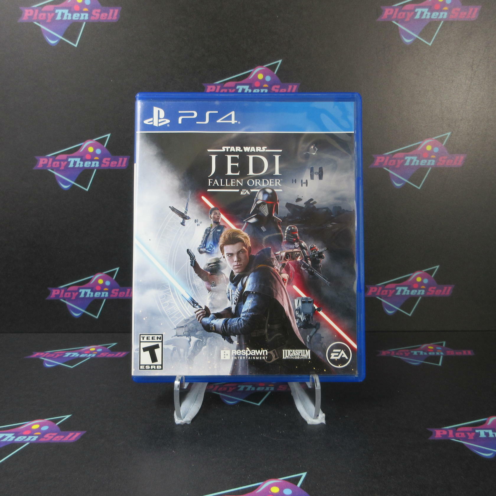Star Wars Jedi Fallen Order PS4 PlayStation 4 AD Complete CIB - Very Good