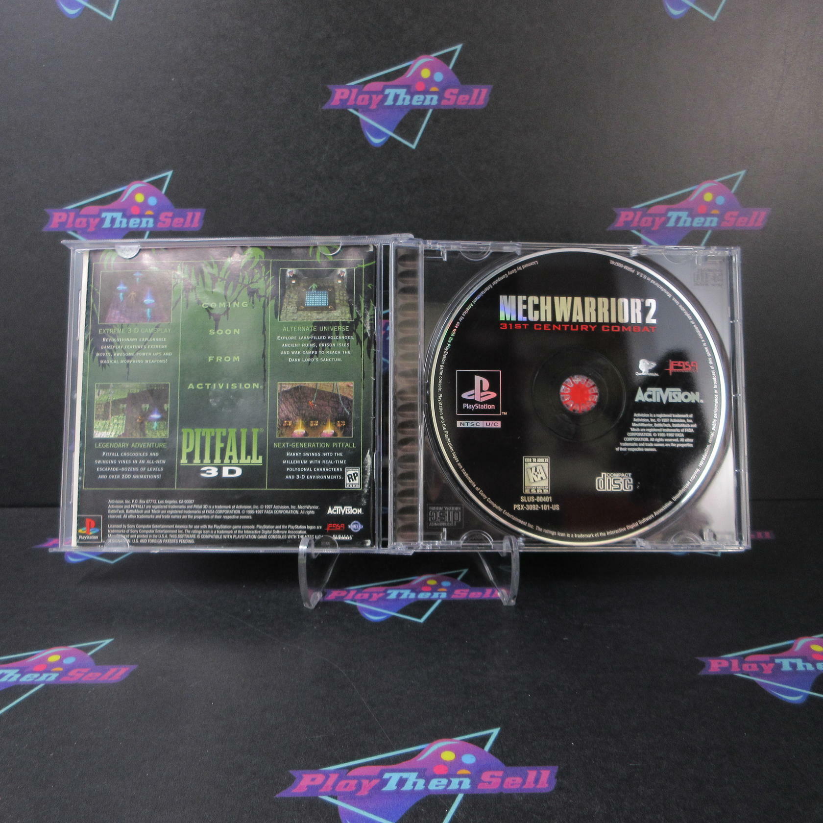 Mechwarrior 2 PS1 PlayStation 1 MD Complete CIB - Very Good