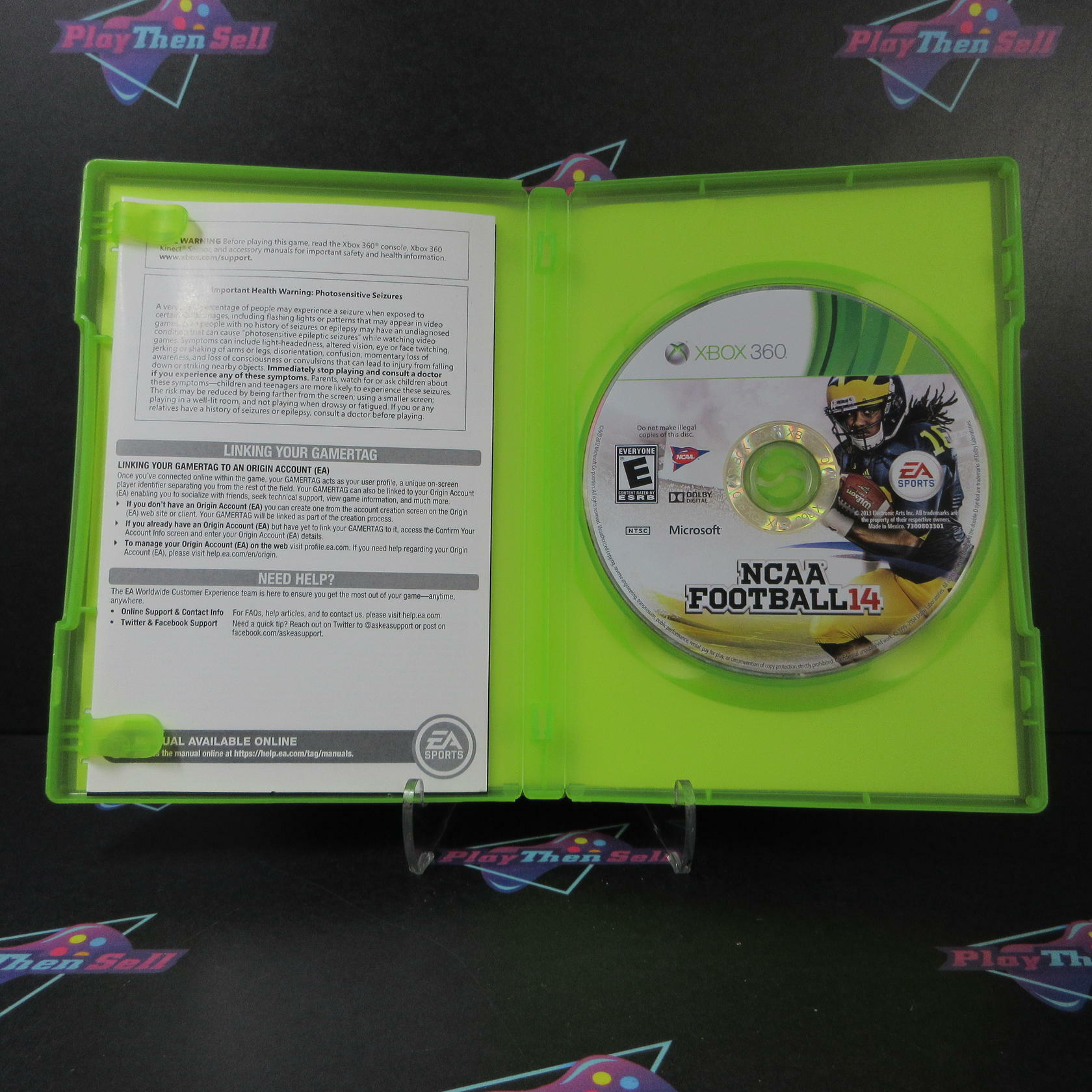 NCAA Football 14 Xbox 360 Complete CIB - Very Good
