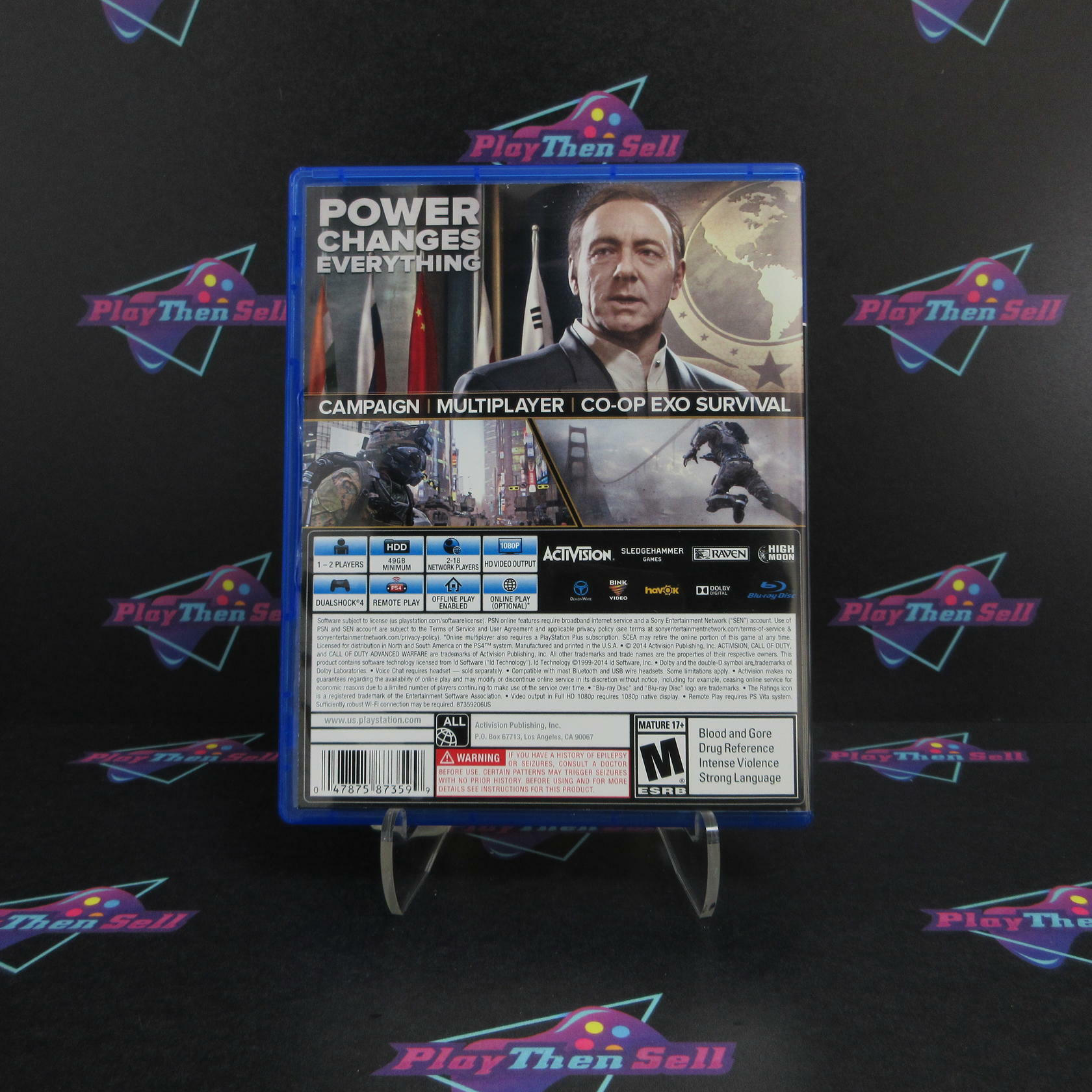 Call of Duty Advanced Warfare PS4 PlayStation 4 - Like New