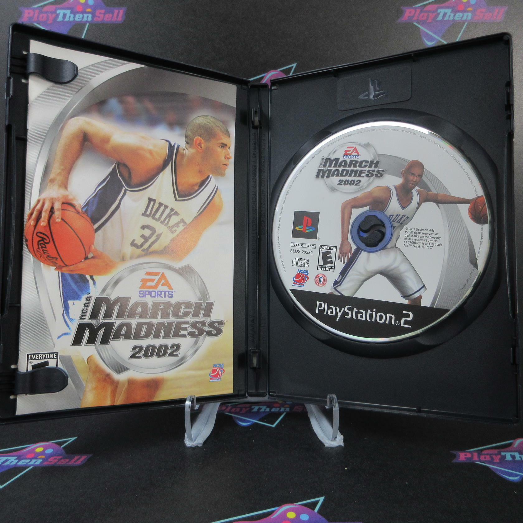 March Madness 2002 PS2 PlayStation 2 + Reg Card - Like New