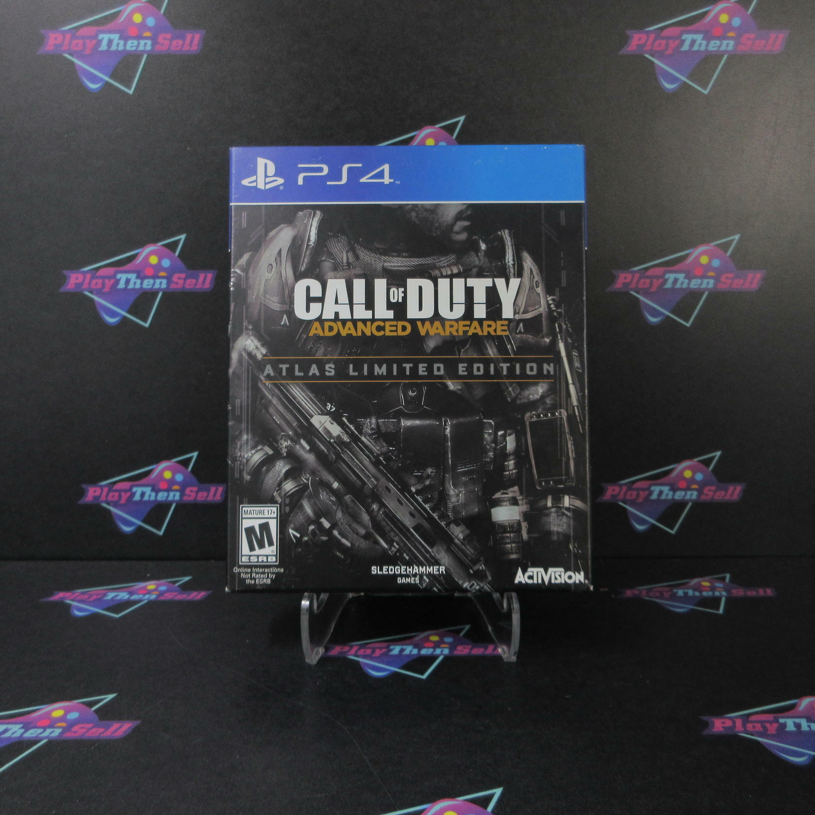 Call of Duty Advanced Warfare Atlas Limited Edition Steelbook PS4 PlayStation 4 - Like New