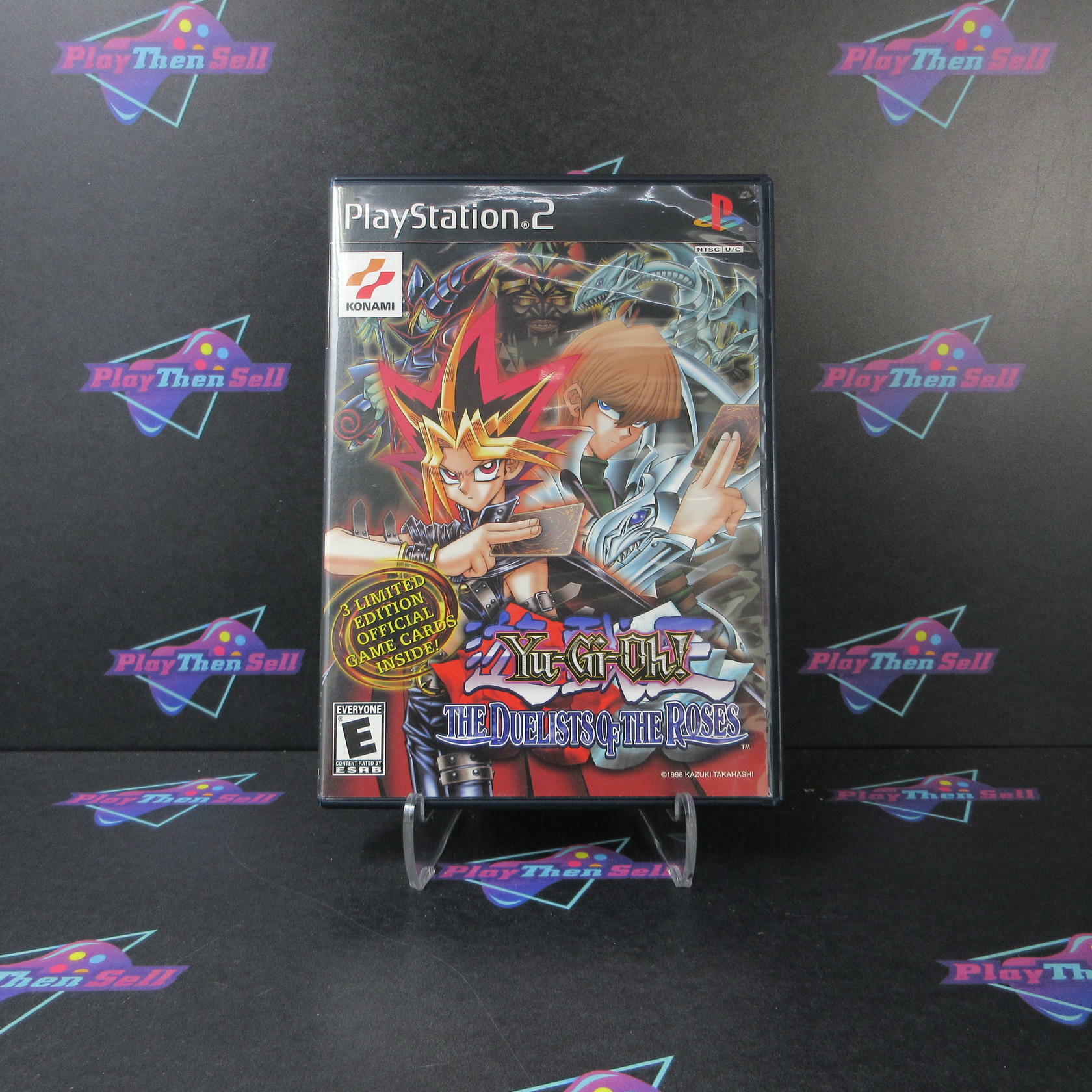 Yu-Gi-Oh Duelists of the Roses PS2 PlayStation 2 GH Disc - Like New