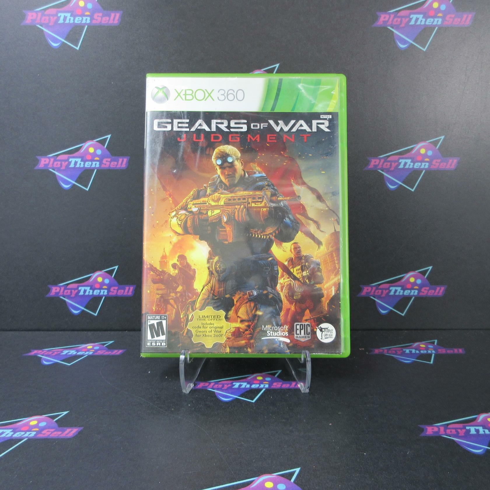 Gears of War Judgment Xbox 360 AD Complete CIB - Very Good