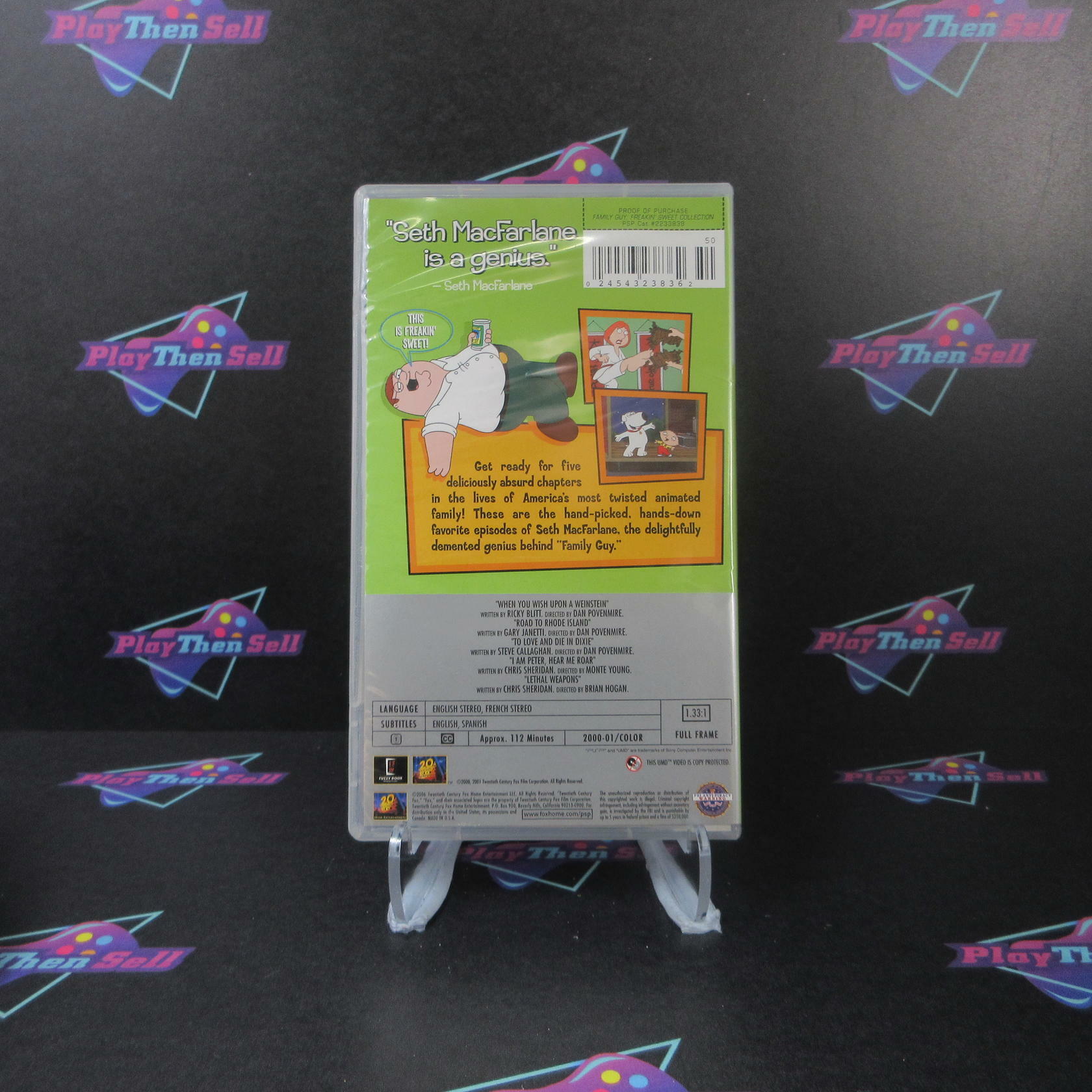 Family Guy The Freakin Sweet Collection Sony PSP UMD Movie - Like New