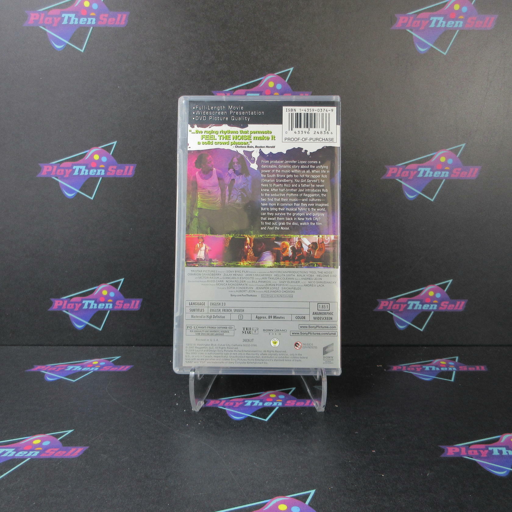 Feel the Noise Sony PSP UMD Movie - Like New