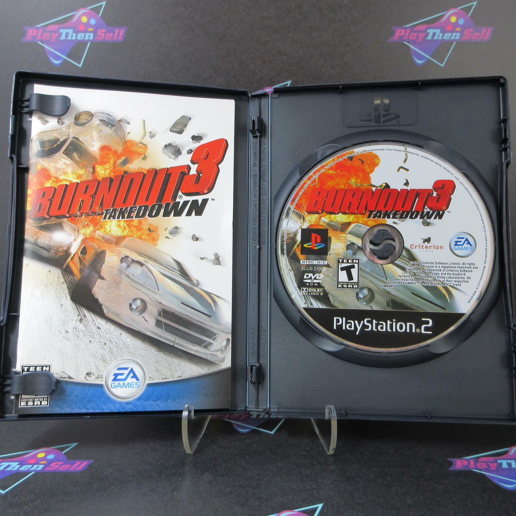 Burnout 3 Takedown PS2 PlayStation 2 - Like New
