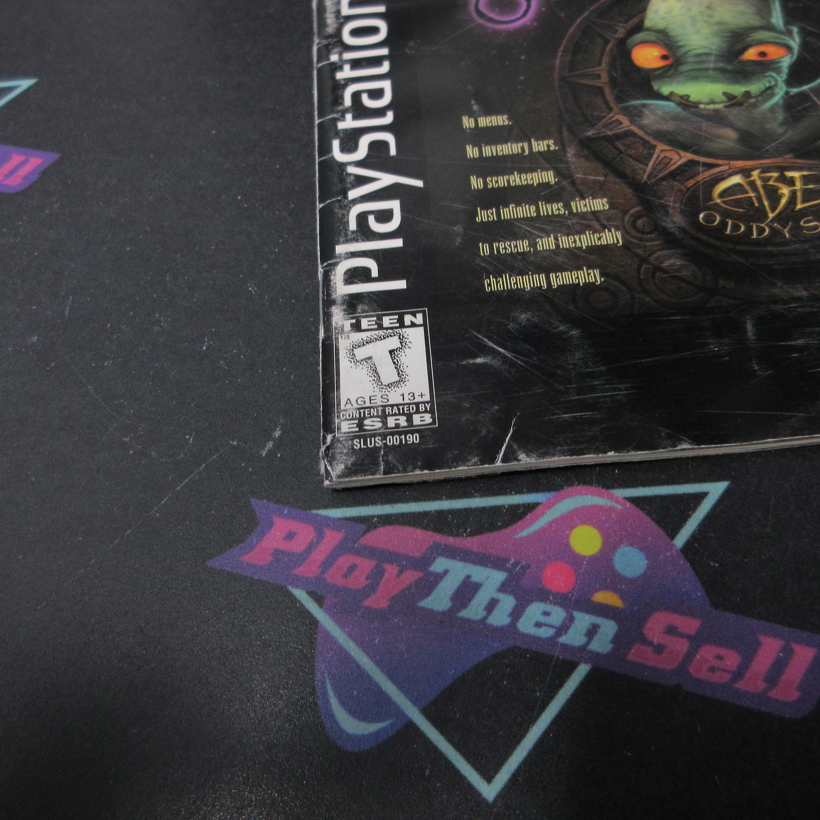 Oddworld Abe's Oddysee + Reg Card PS1 PlayStation 1 MD Complete CIB - Very Good