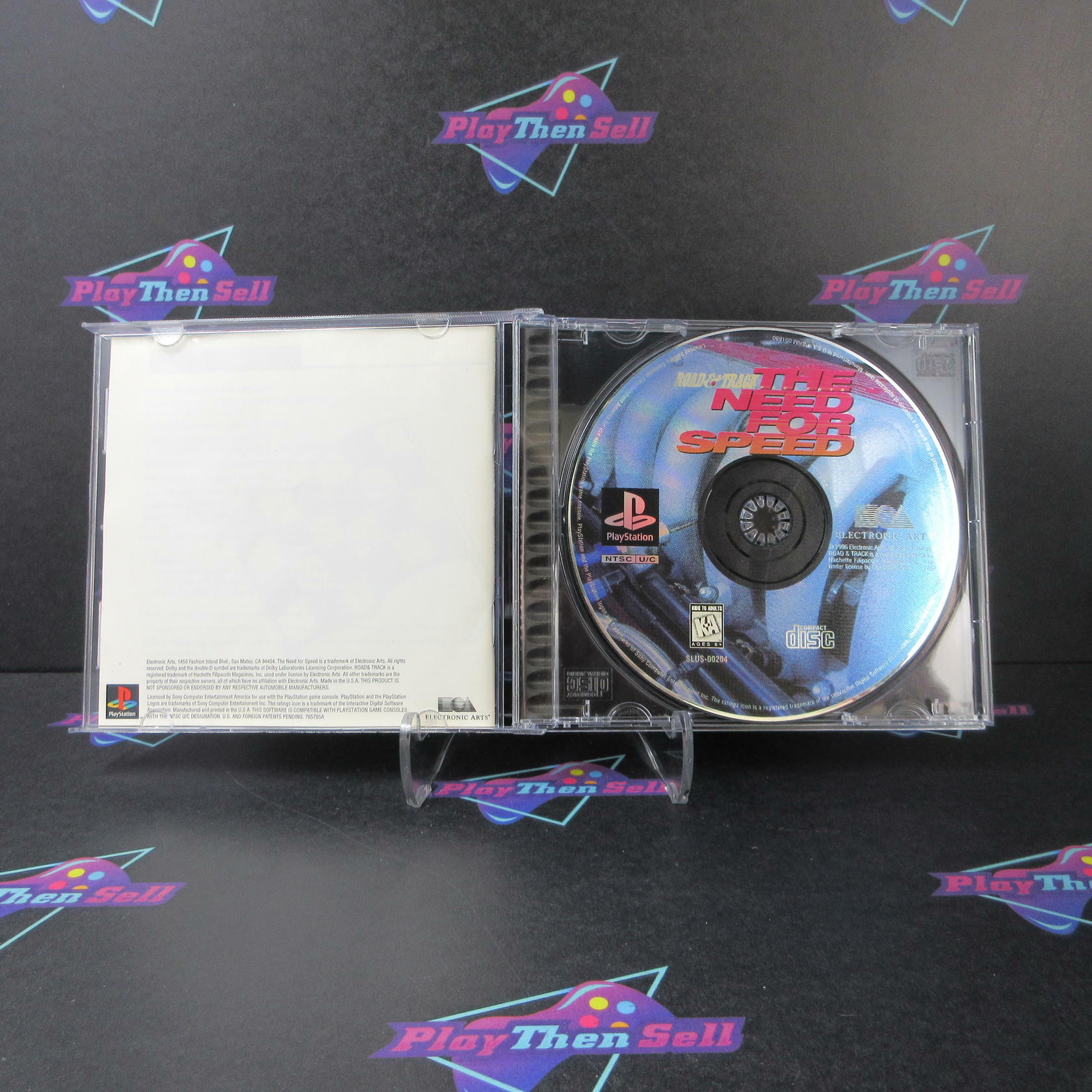 The Need for Speed PS1 PlayStation 1 AD/MD Complete CIB - Very Good