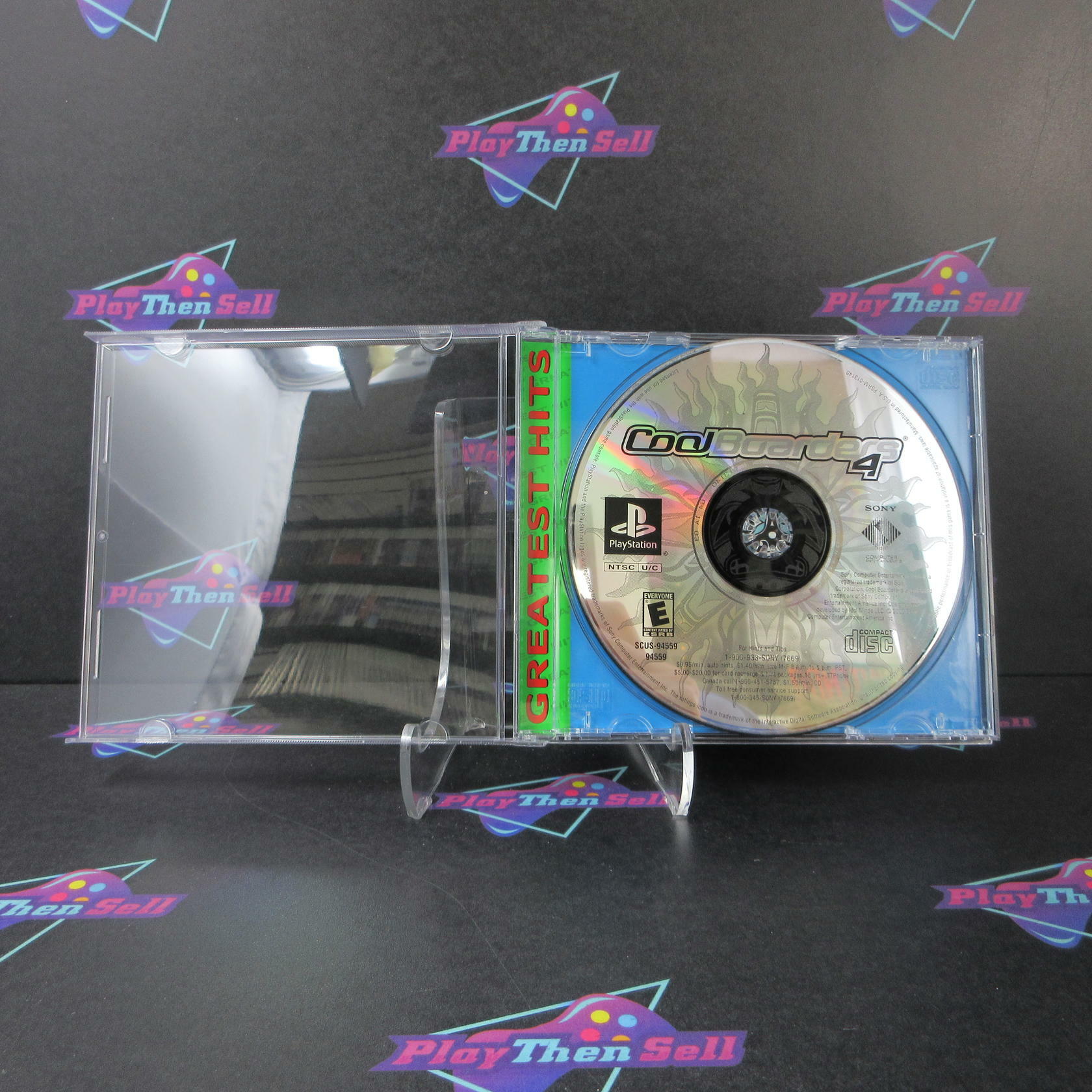Cool Boarders 4 PS1 PlayStation 1 GH - Very Good