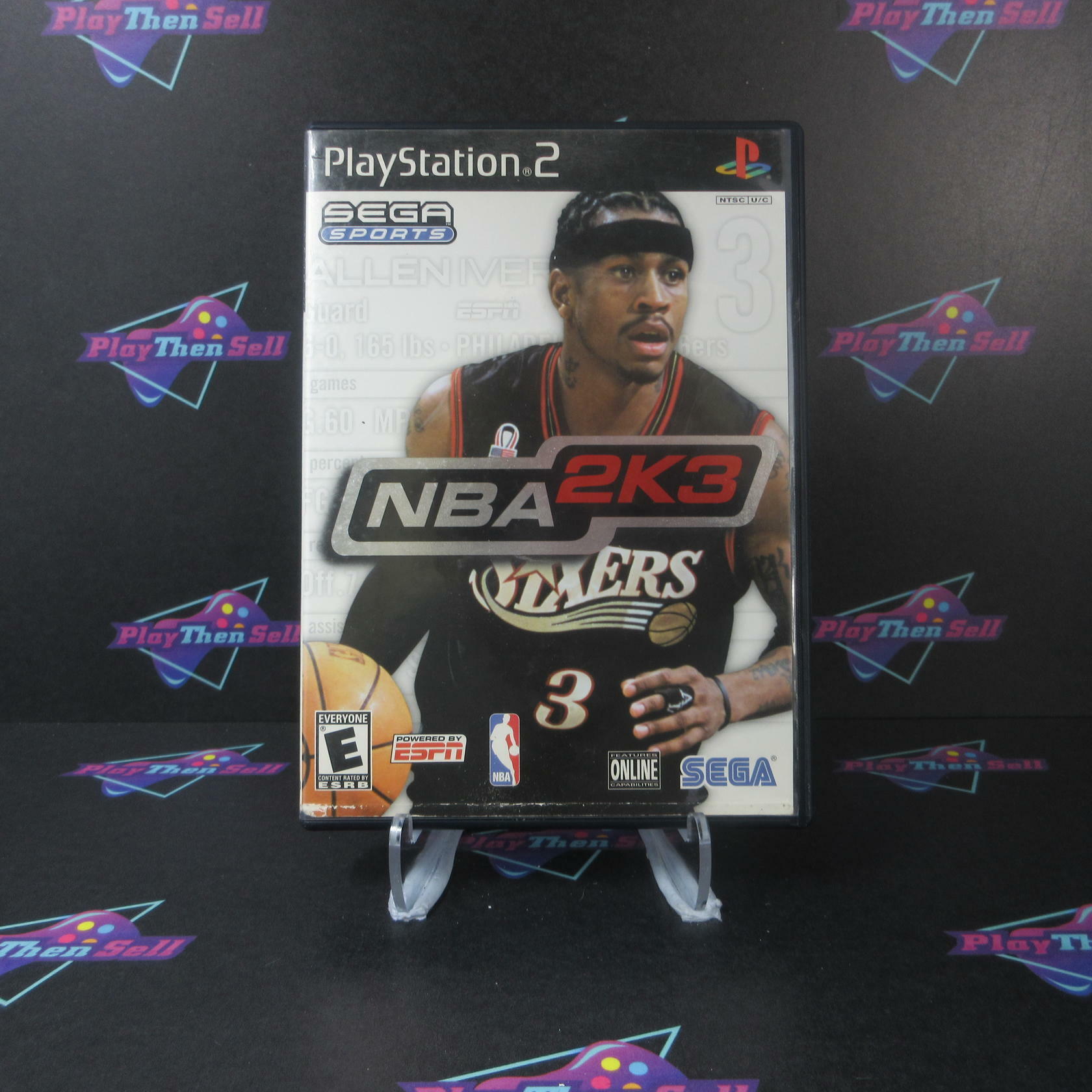 NBA 2K3 PS2 PlayStation 2 AD Complete CIB - Very Good